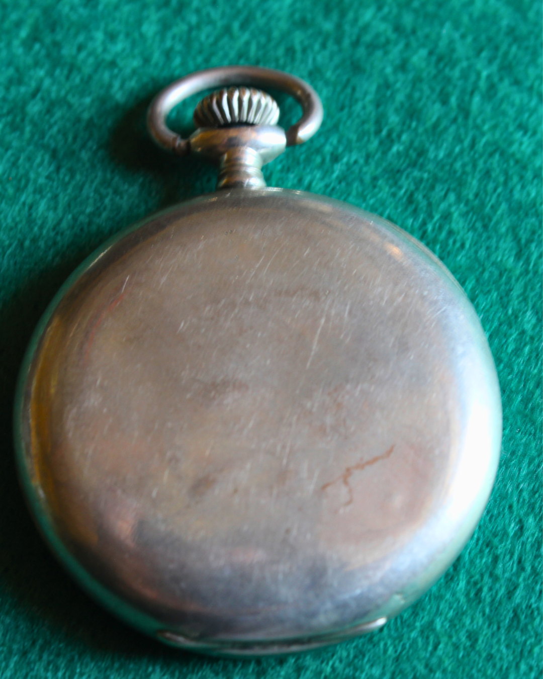 Relógio de Bolso Cyma Vintage - Suíço, Mostrador 24 Horas