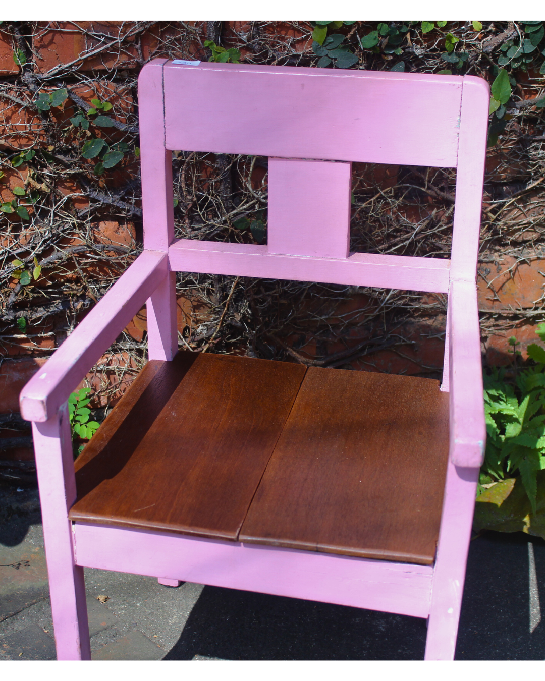 Cadeirinha infantil rosa