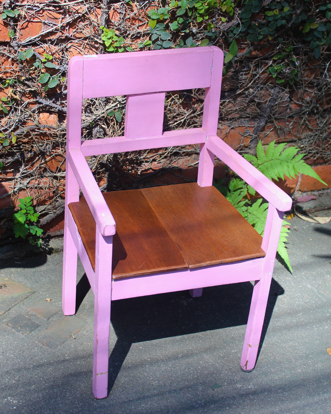 Cadeirinha infantil rosa