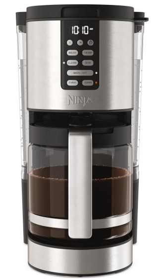 Ninja 14 Cup , Programmable Coffee Maker XL Pro with Permanent Filter, 2 Brew Styles Classic & Rich, 4 Programs Small Batch, Delay Brew, Freshness Timer & Keep Warm, Stainless Steel