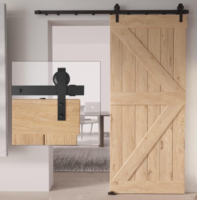 6 Ft Sliding Barn Door Hardware