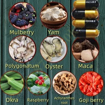  Genuine Taiwanese Cordyceps Jiashan King Maga Tablets Men's Tonic