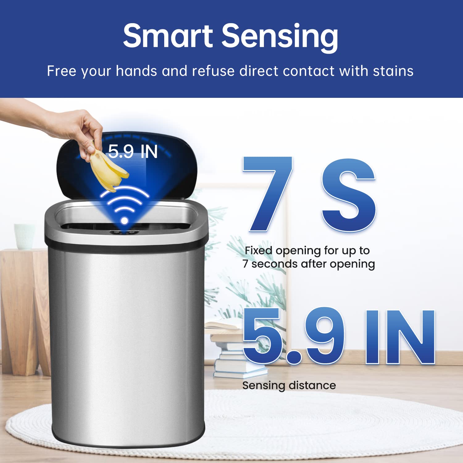 Automatic Sensor Trash Can