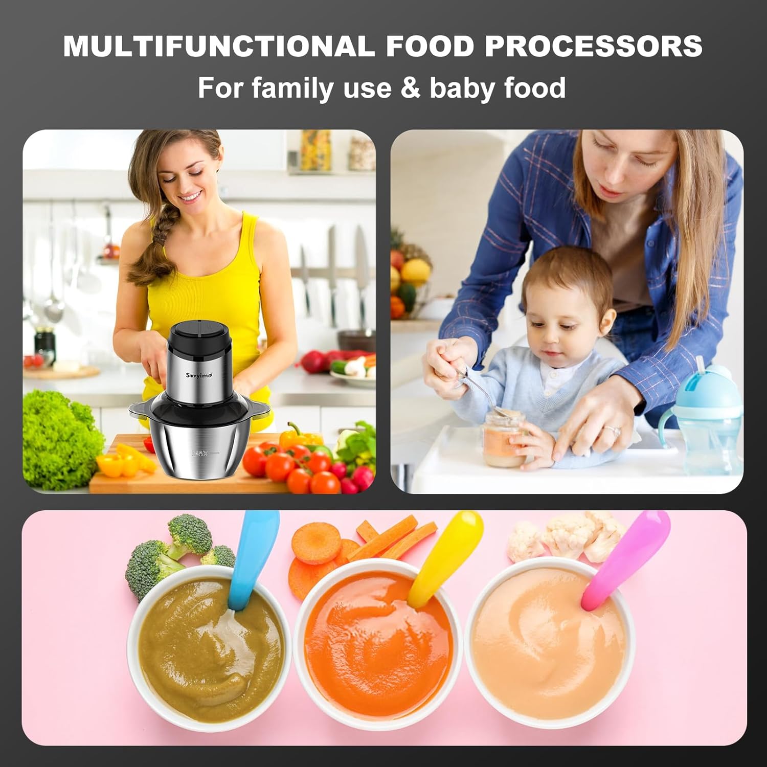 Multifunctional Food Processors