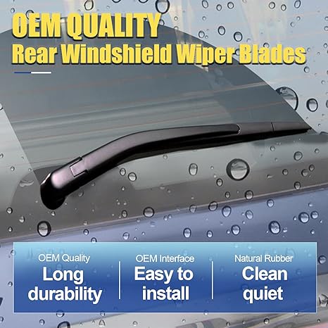 3 wipers Replacement For Toyota Highlander 2008-2012 2013 2014 2015 2016 2017 2018 2019,Lexus GX460 2011-2021 Original Equipment Windshield Wiper Blades Set 26"+20"+12" (Set of 3) U/J HOOK