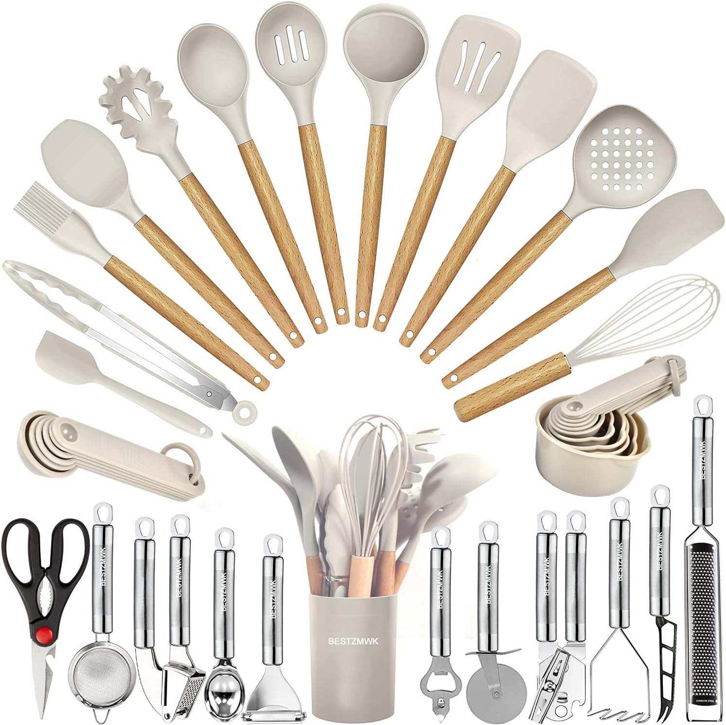 Premium 43-Piece Kitchen Utensil Set