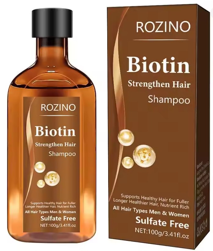 Biotin Anti-Shedding Shampoo: Strengthens Roots, Repairs Scalp, and Prevents Hair Loss