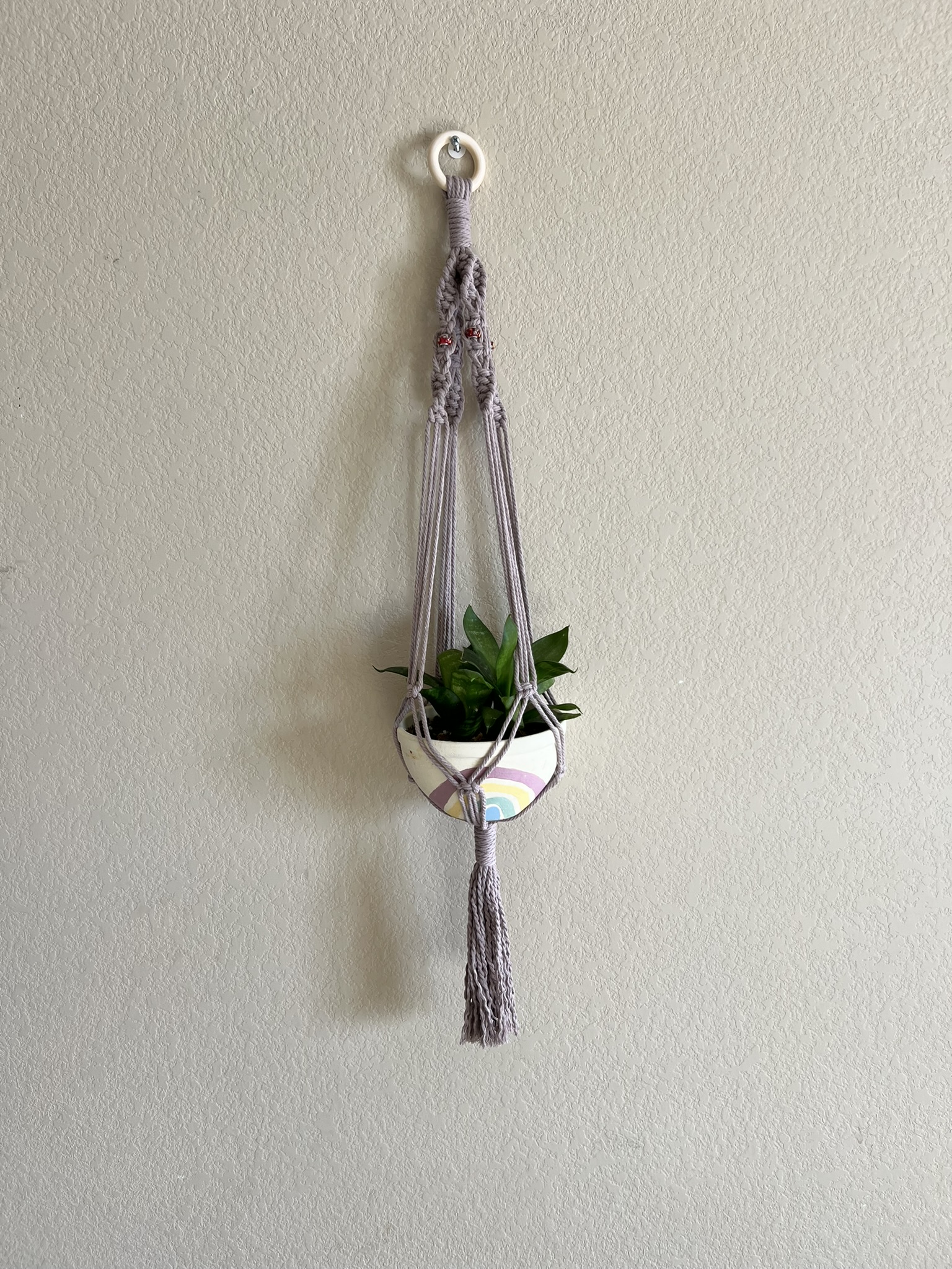 Handmade Macrame Plant Hanger 