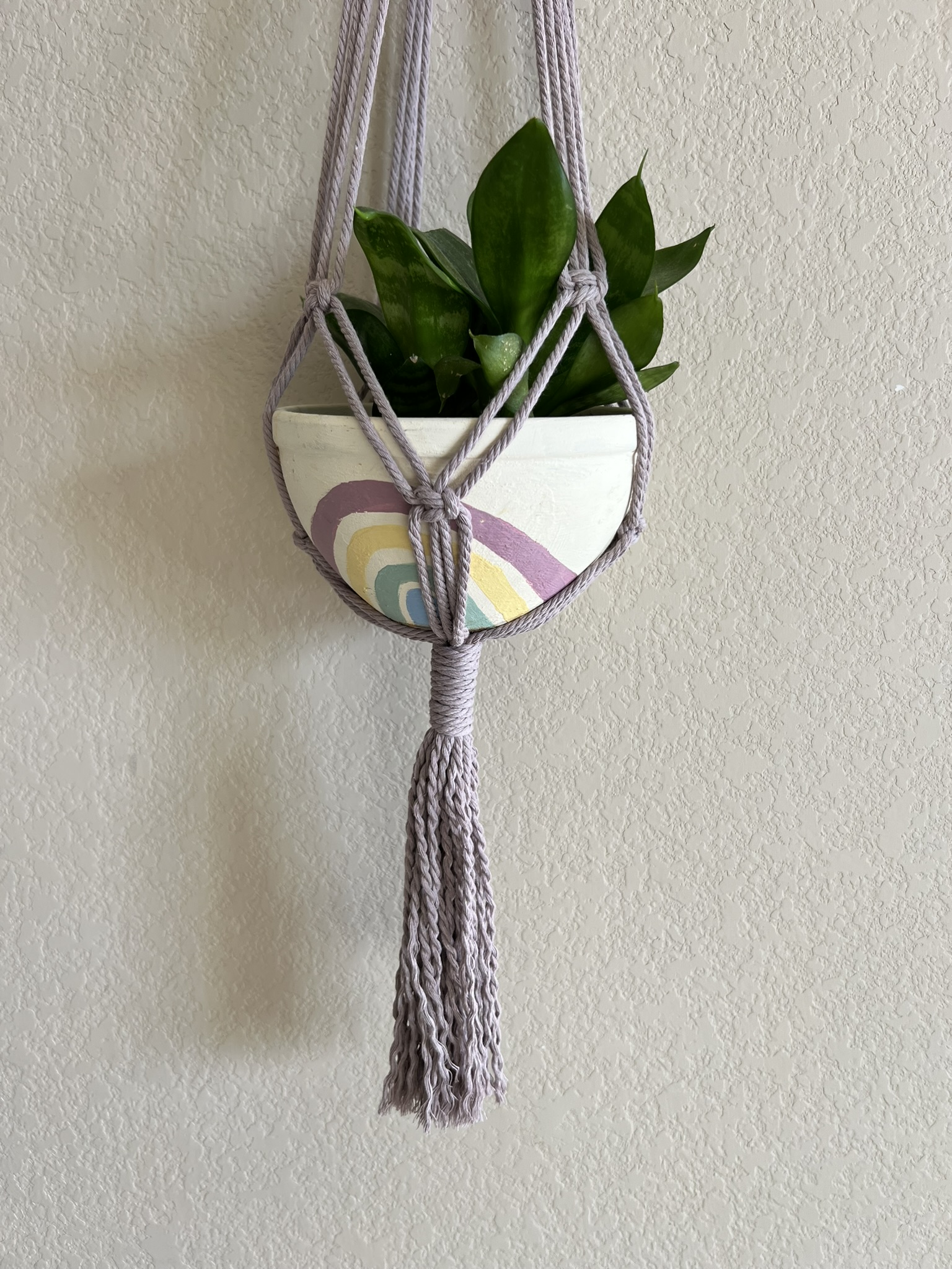 Handmade Macrame Plant Hanger 
