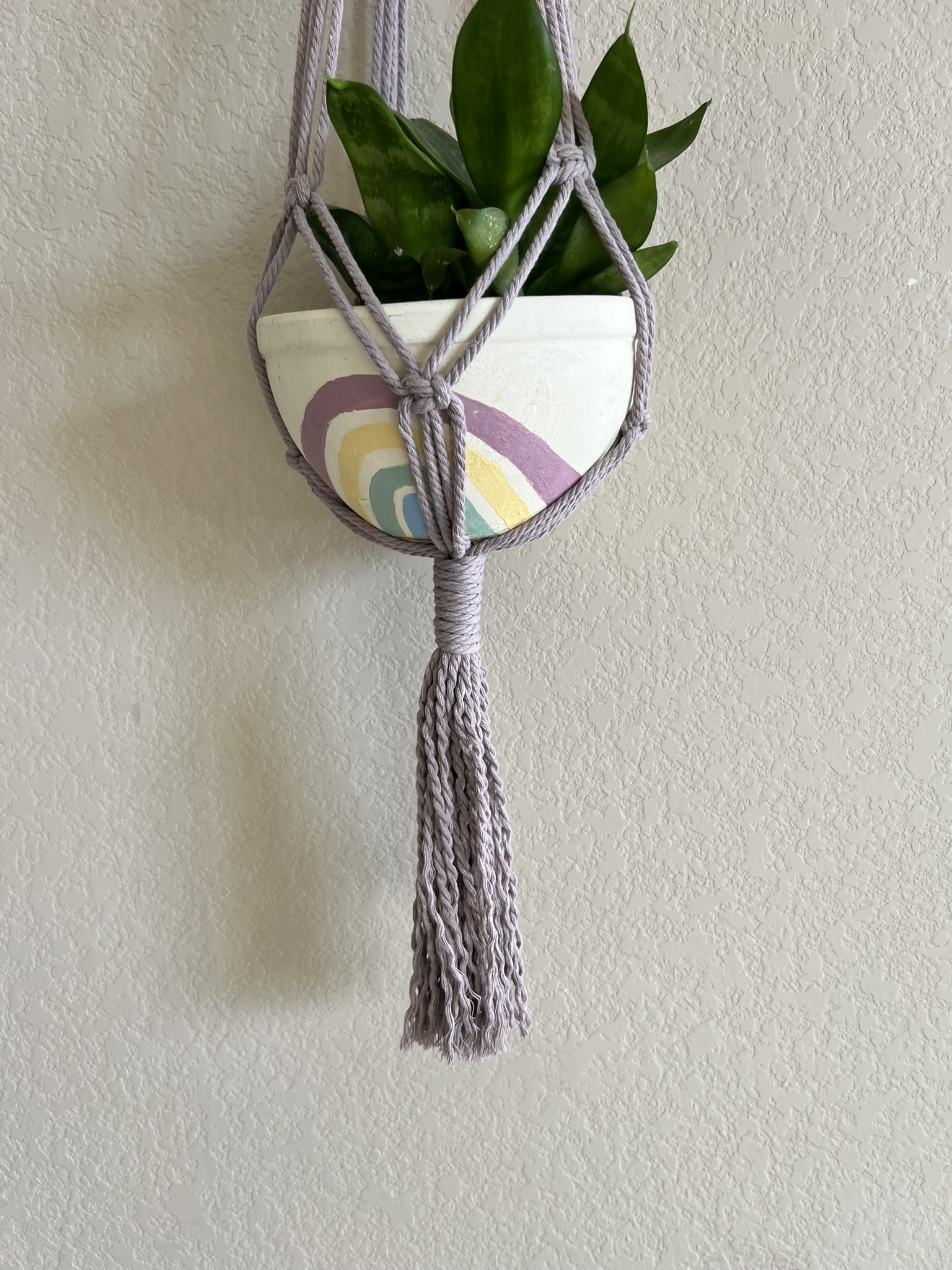 Handmade Macrame Plant Hanger 