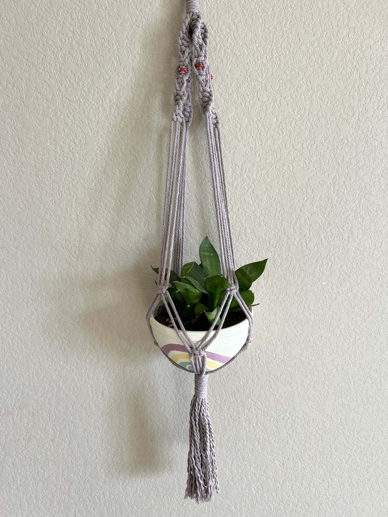 Handmade Macrame Plant Hanger 