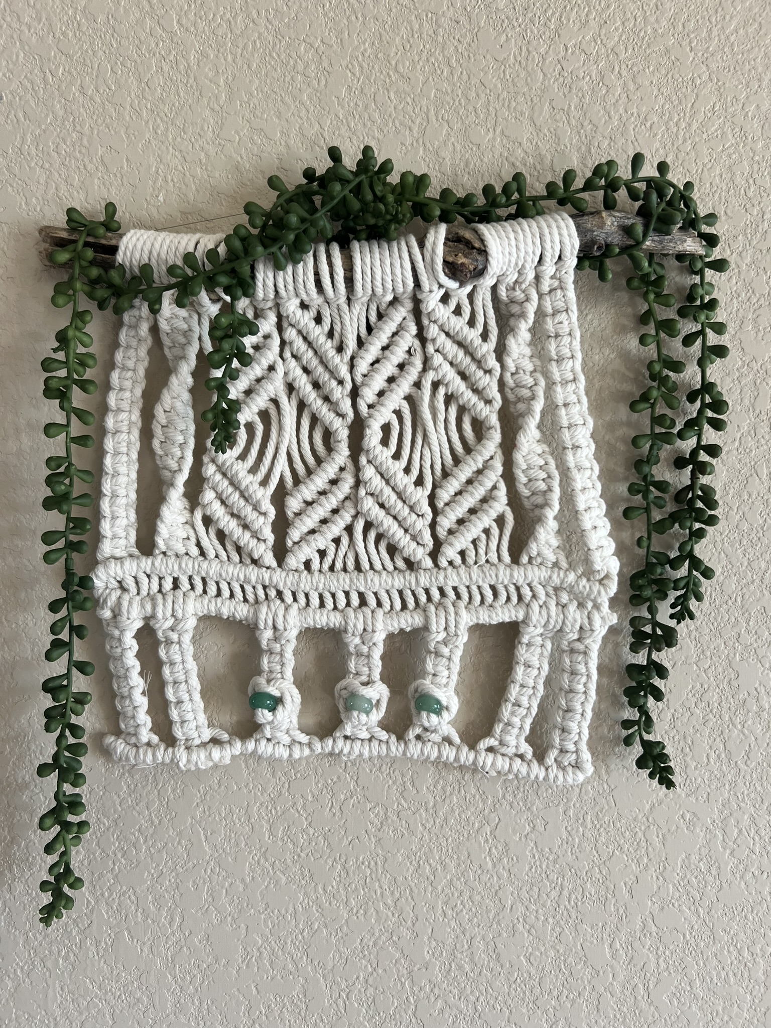 Natural Jewlery Hanger/Organizer