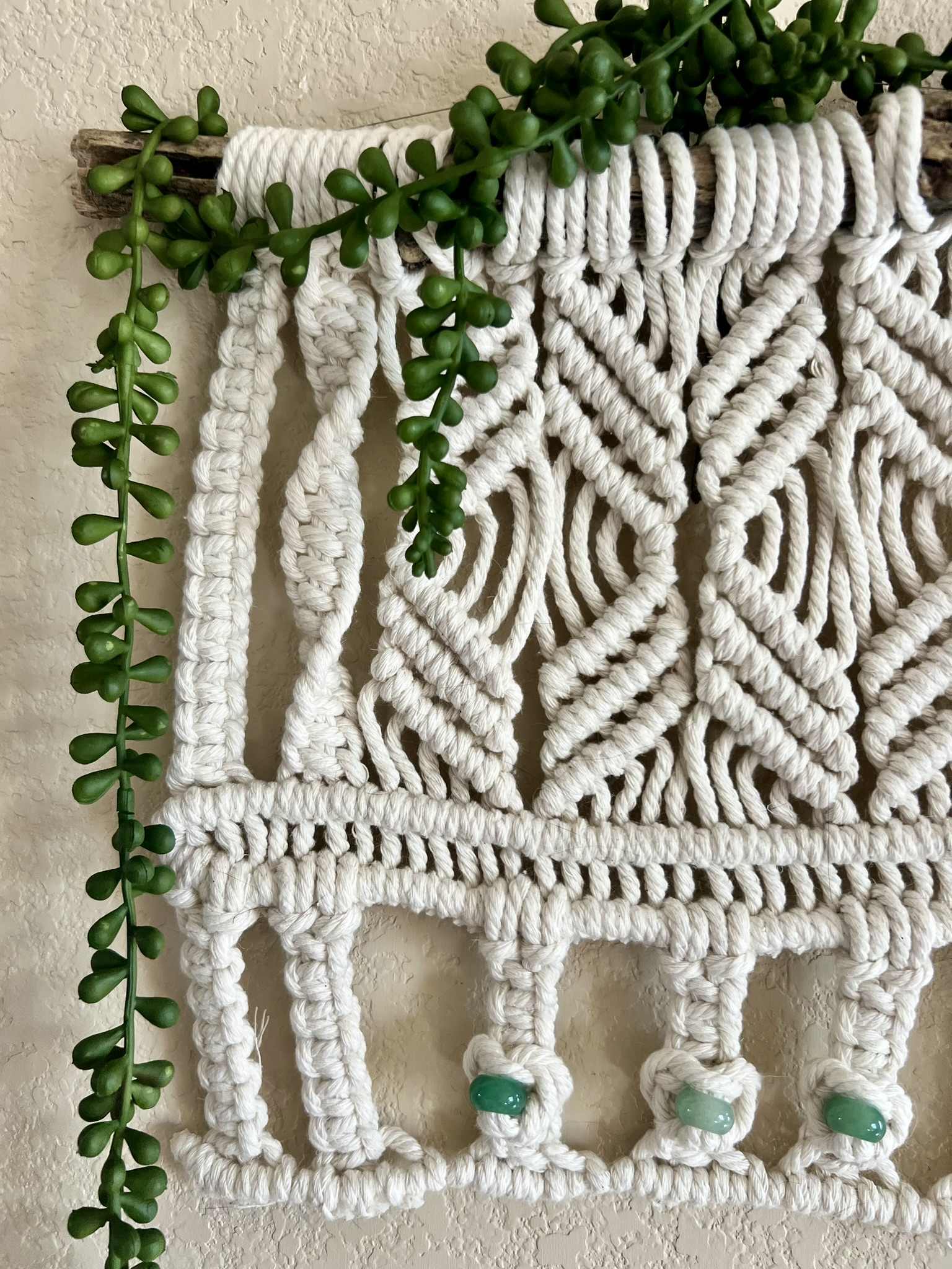 Natural Jewlery Hanger/Organizer