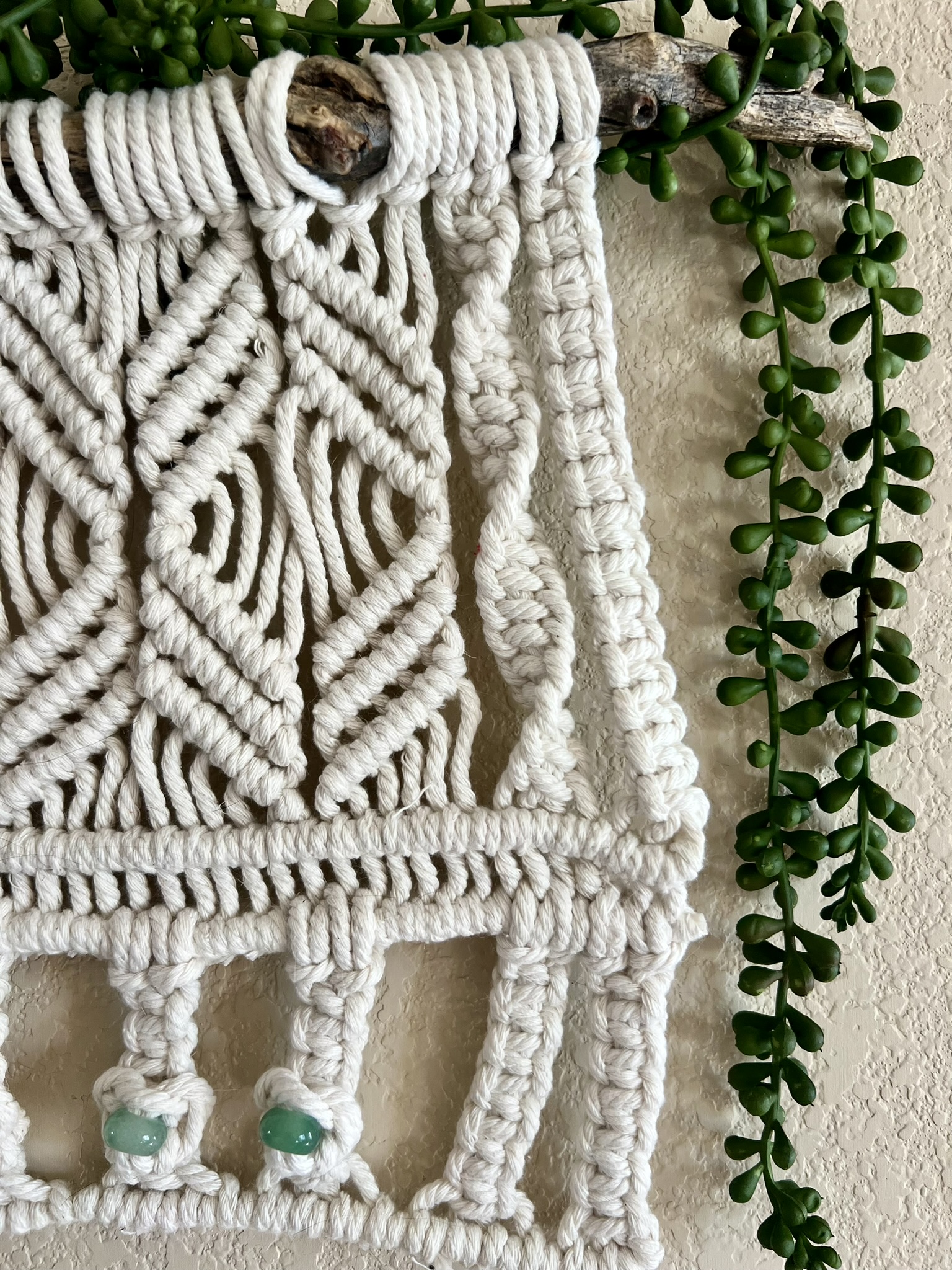 Natural Jewlery Hanger/Organizer