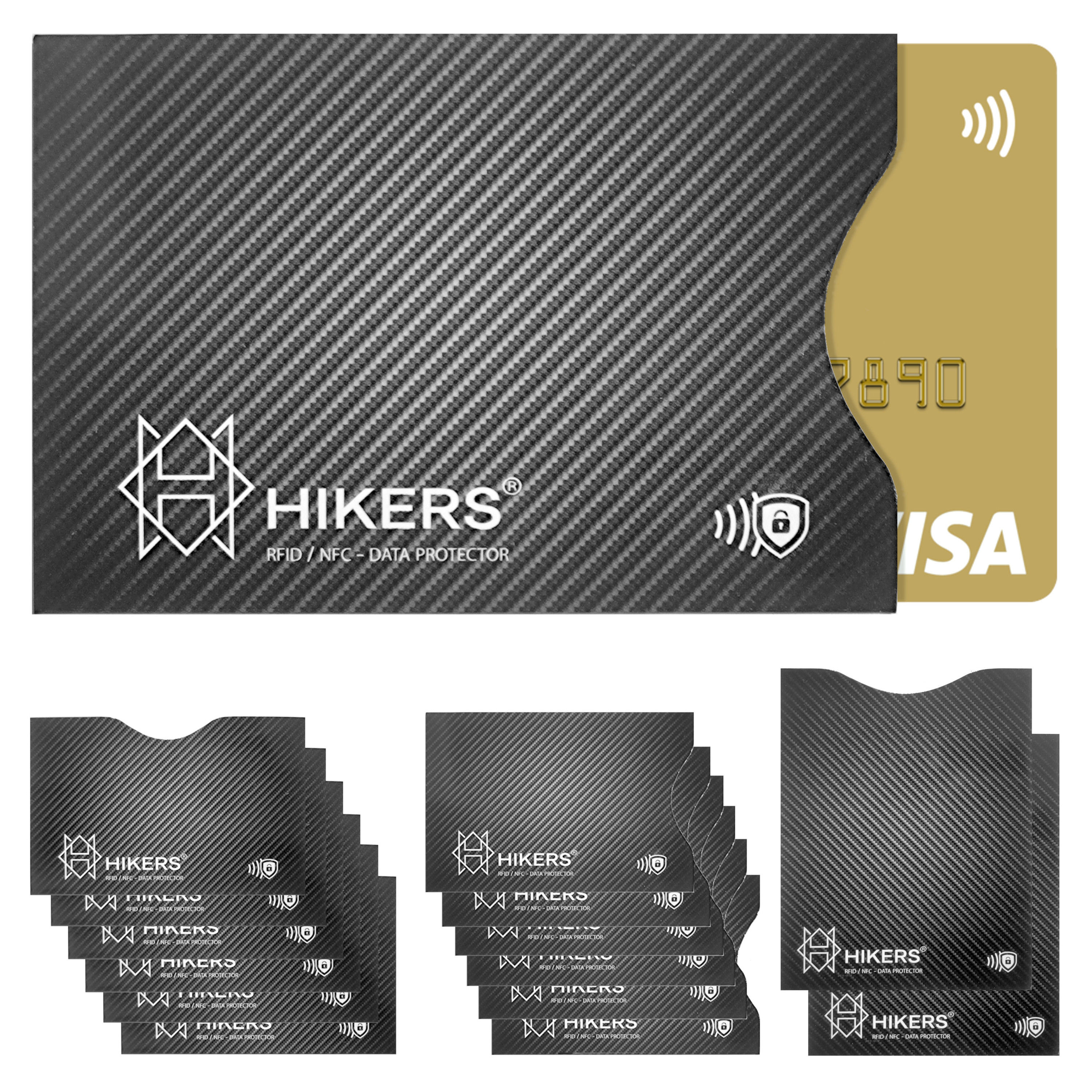 12 Étui RFID pour Cartes Bancaire et Passeport