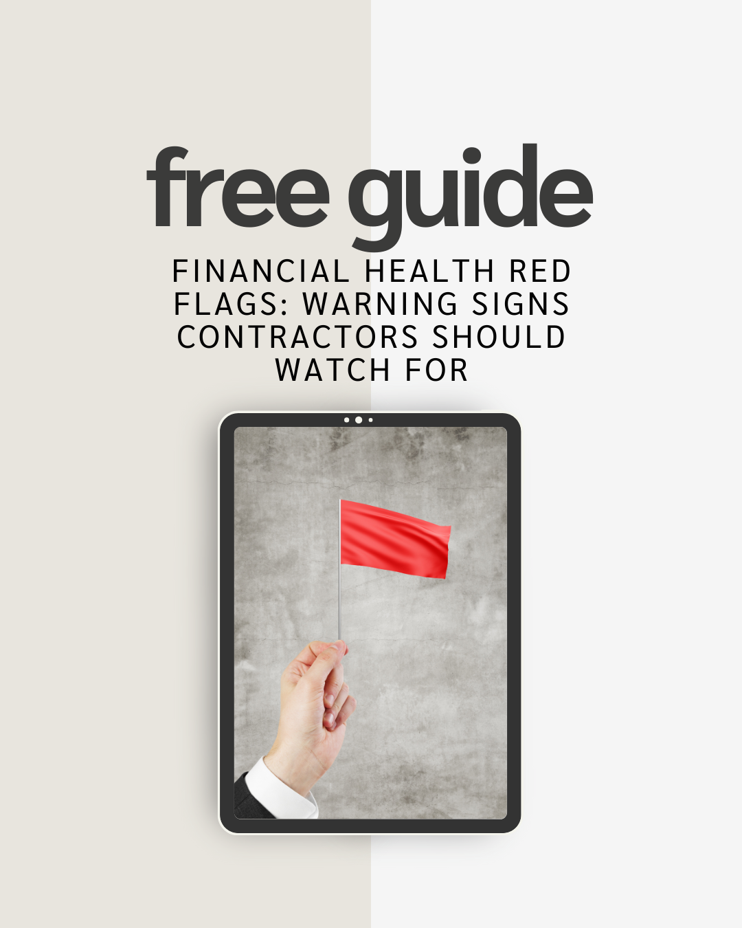 Financial Health Red Flags: Warning Signs Contractors Should Watch For