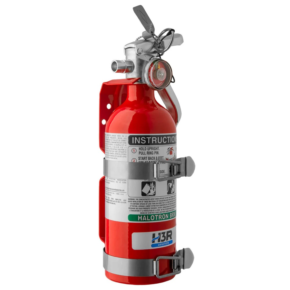 A337TS - 1.79 lb. 28192 Halotron BrX Fire Extinguisher
