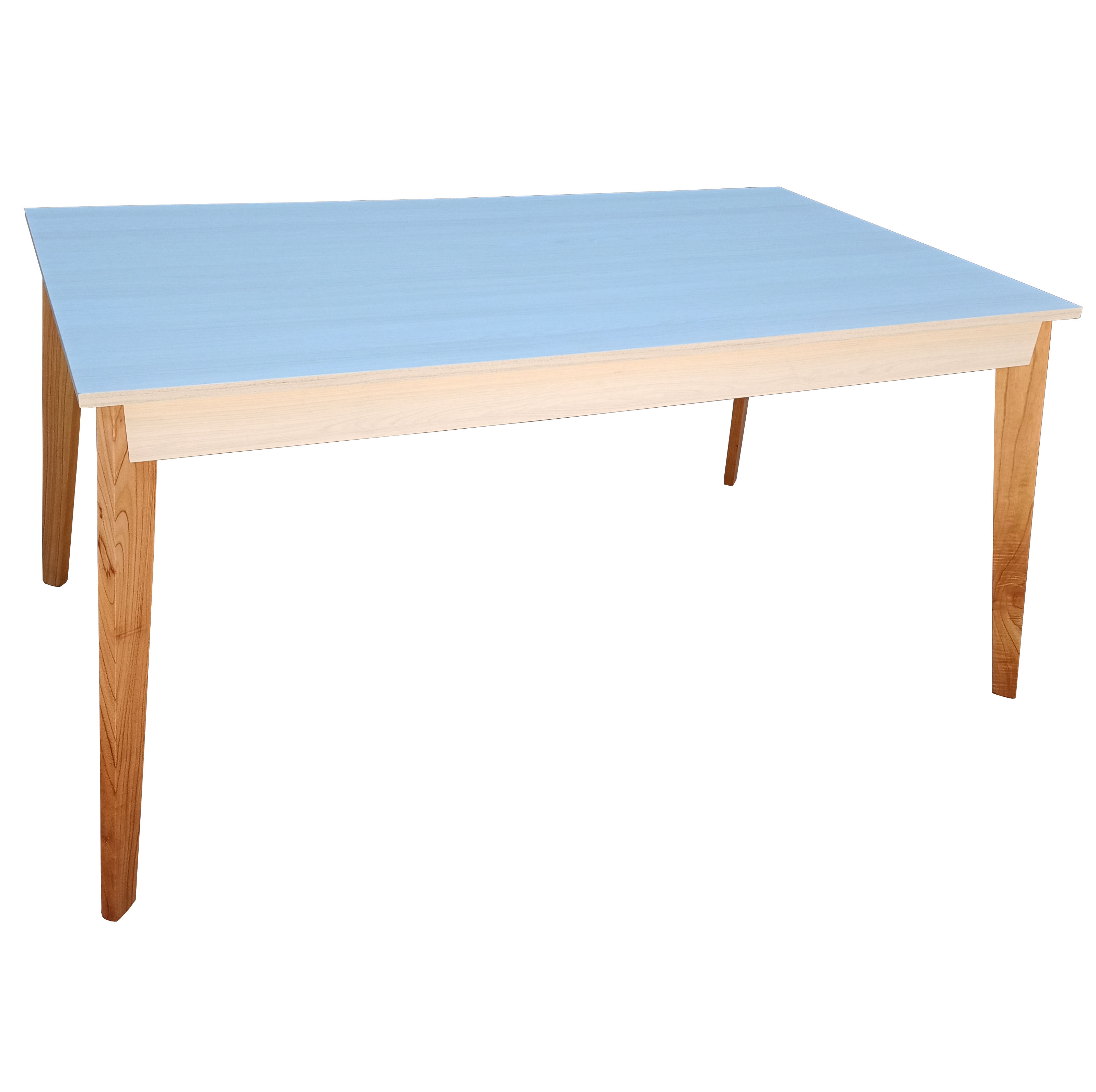 Mesa BIANCA - tapa en melamina Teka Ártico