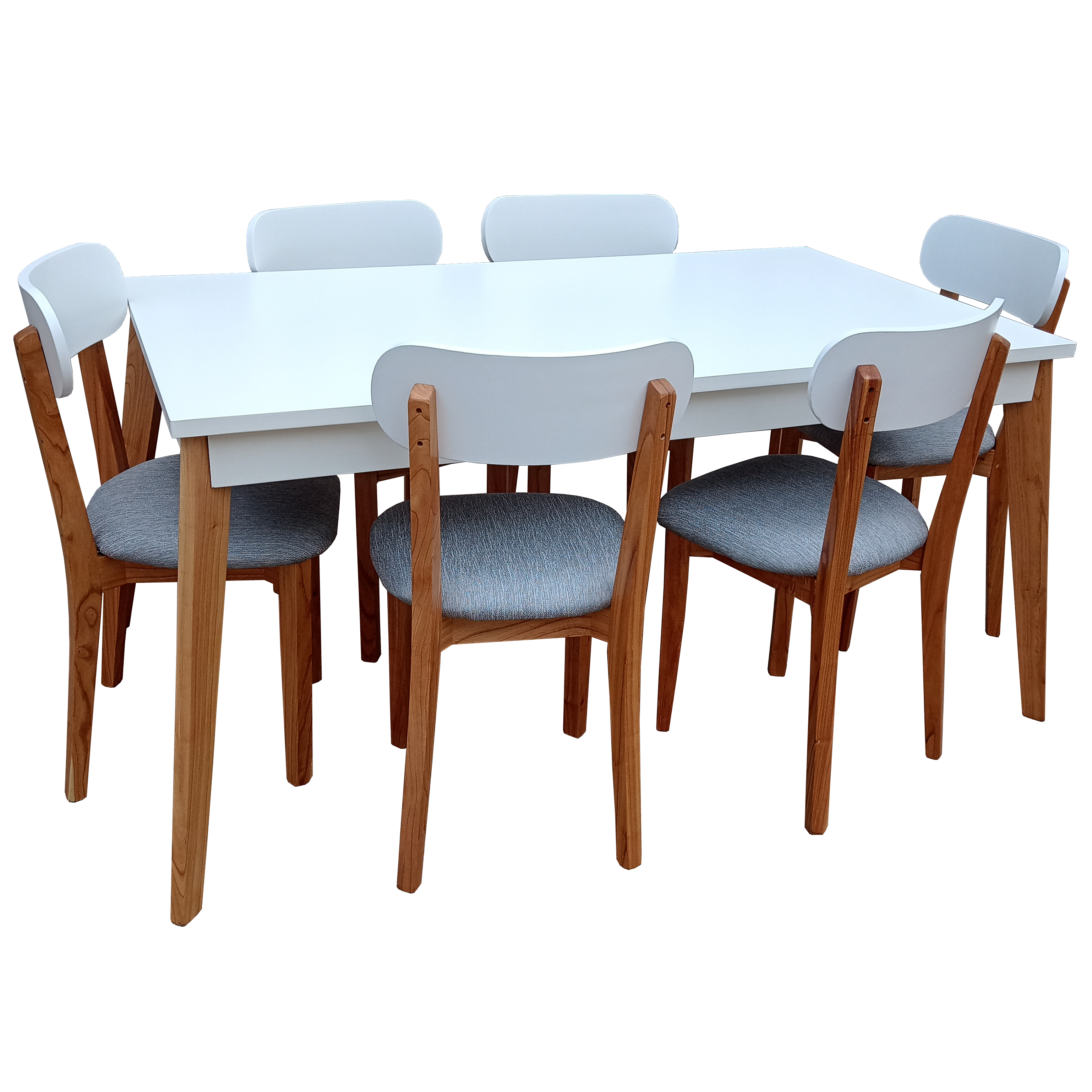 JUEGO DE COMEDOR P22L BN