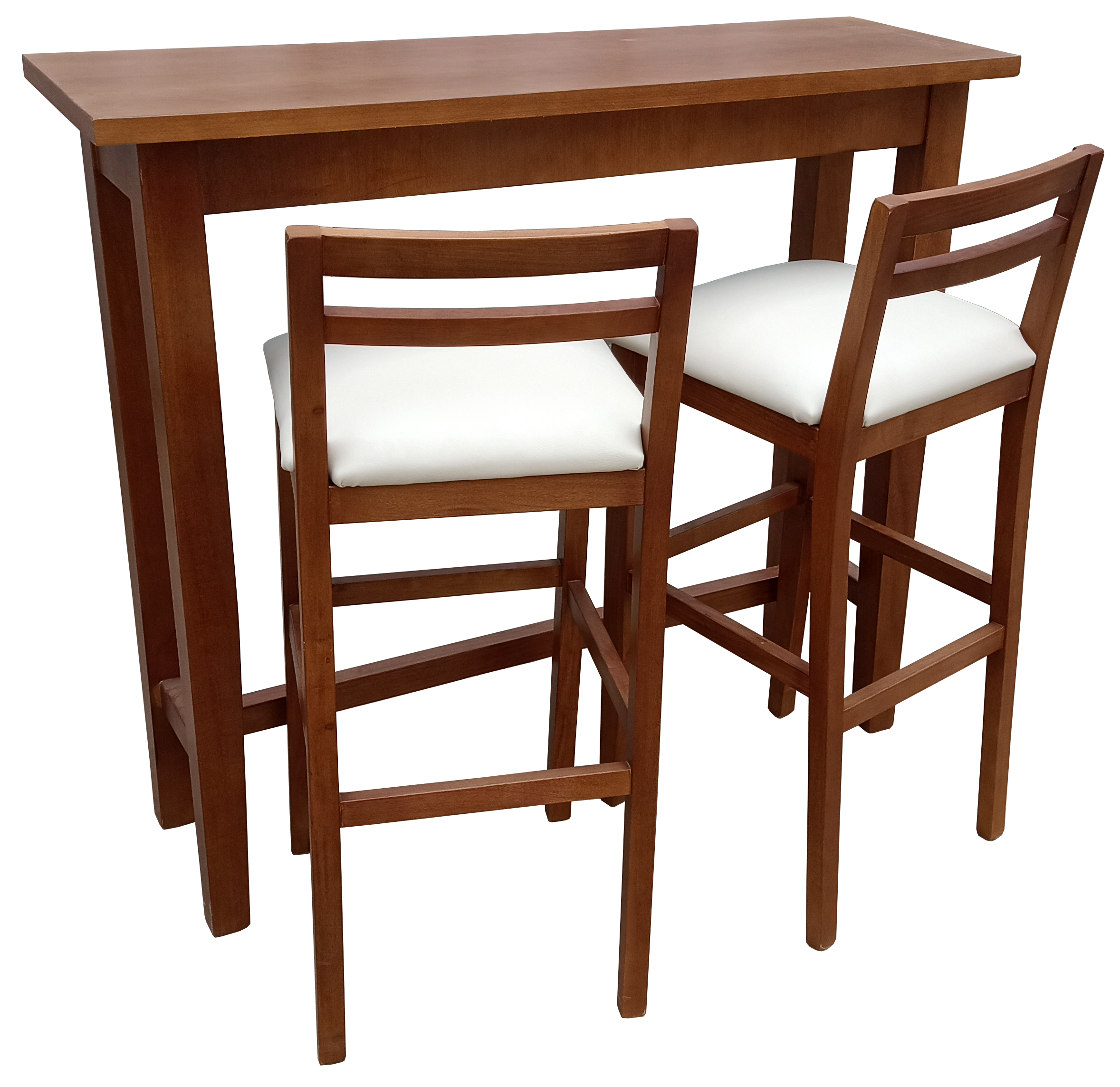 G301 MESA BARRA CON BANQUETAS