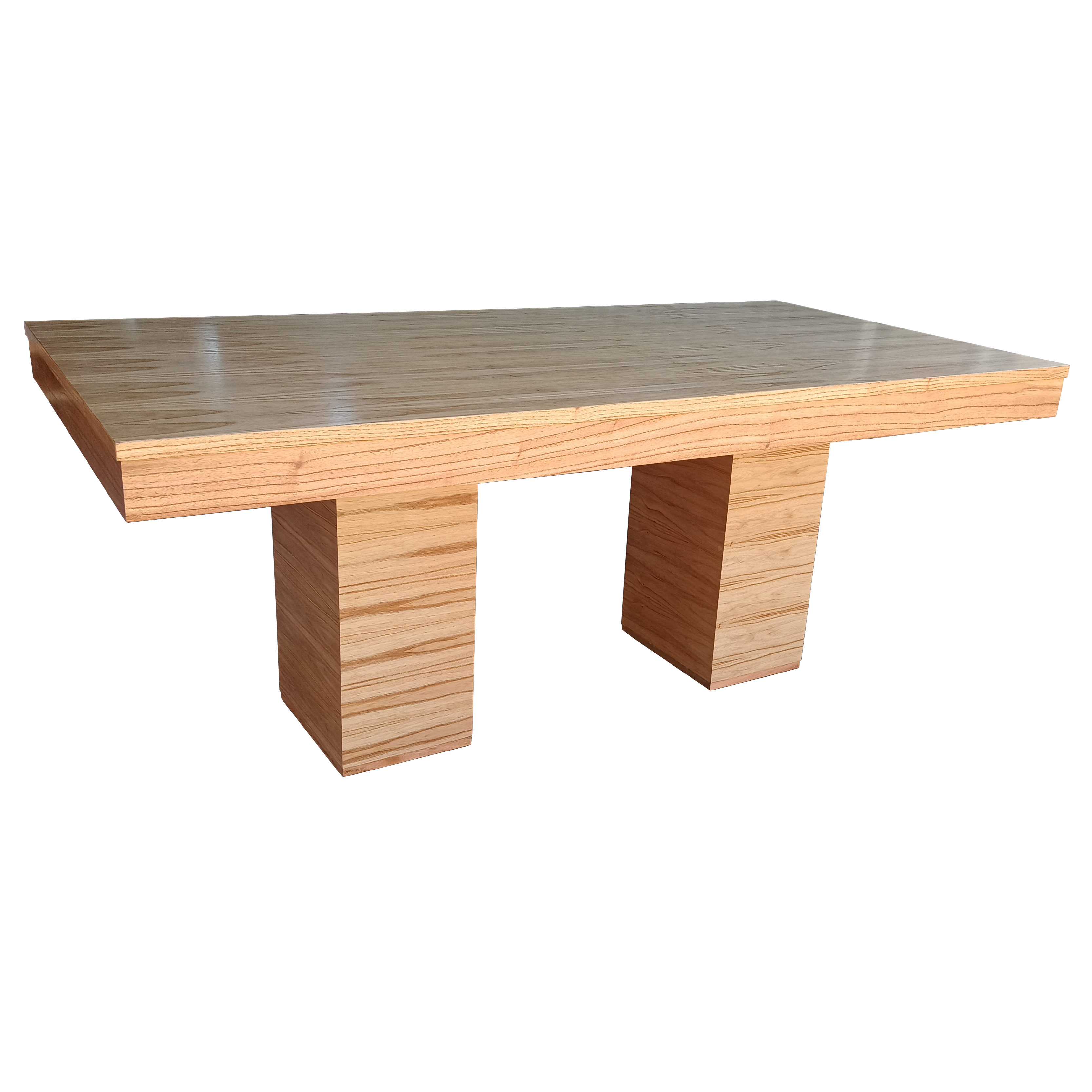 Mesa Doble base cubo