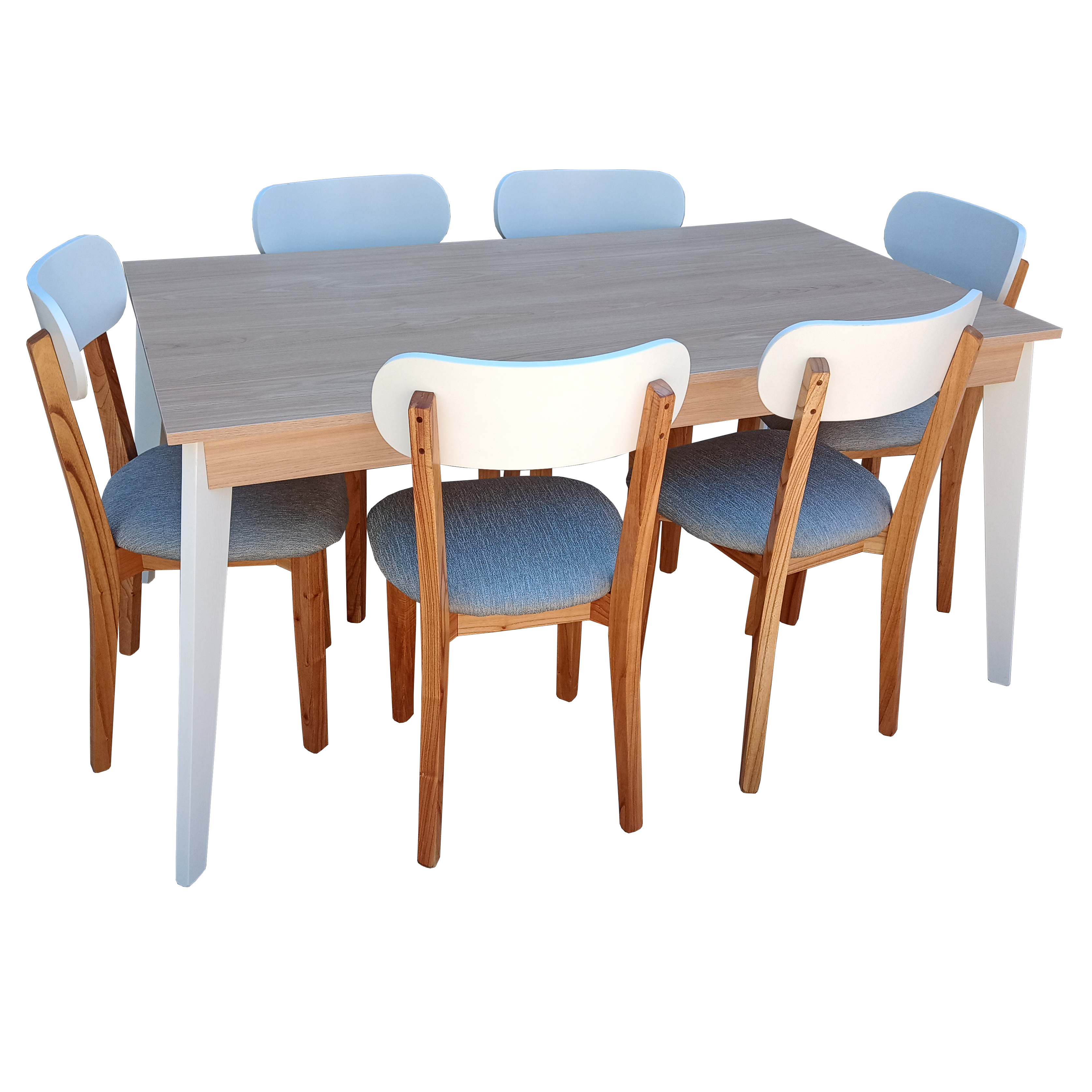 JUEGO DE COMEDOR P32L BN