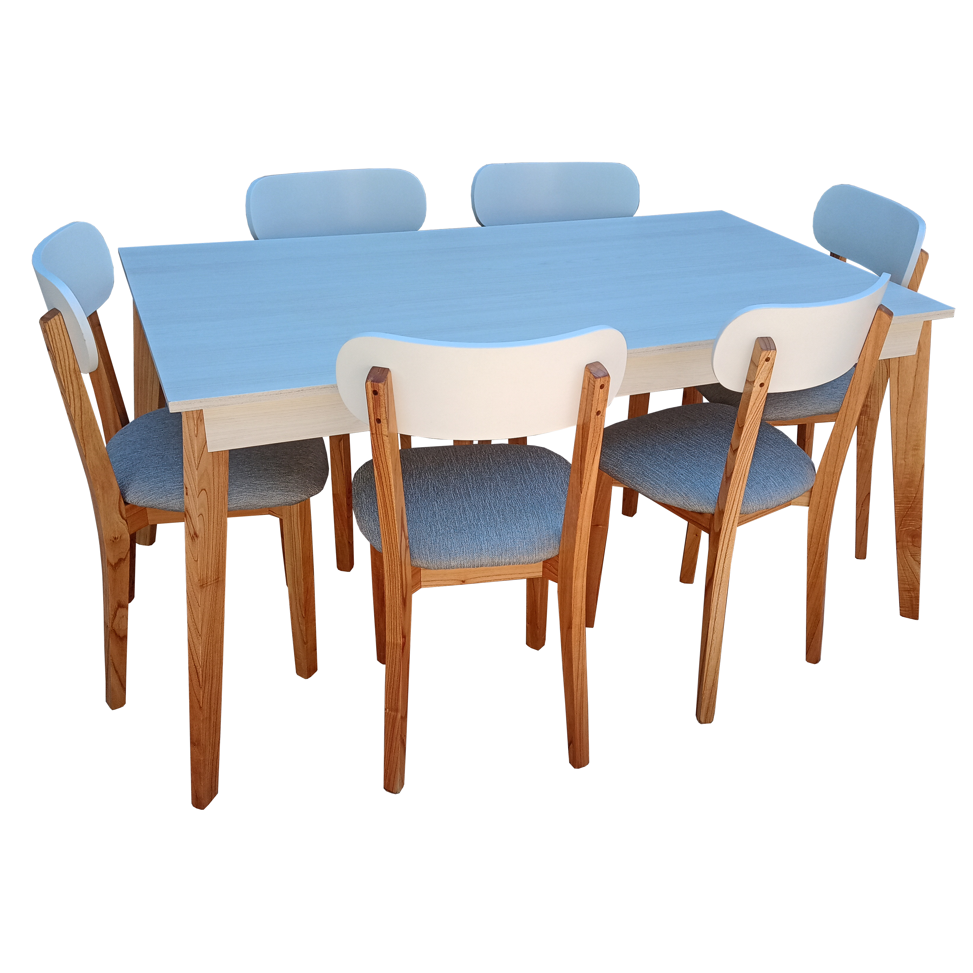 JUEGO DE COMEDOR P38L BN