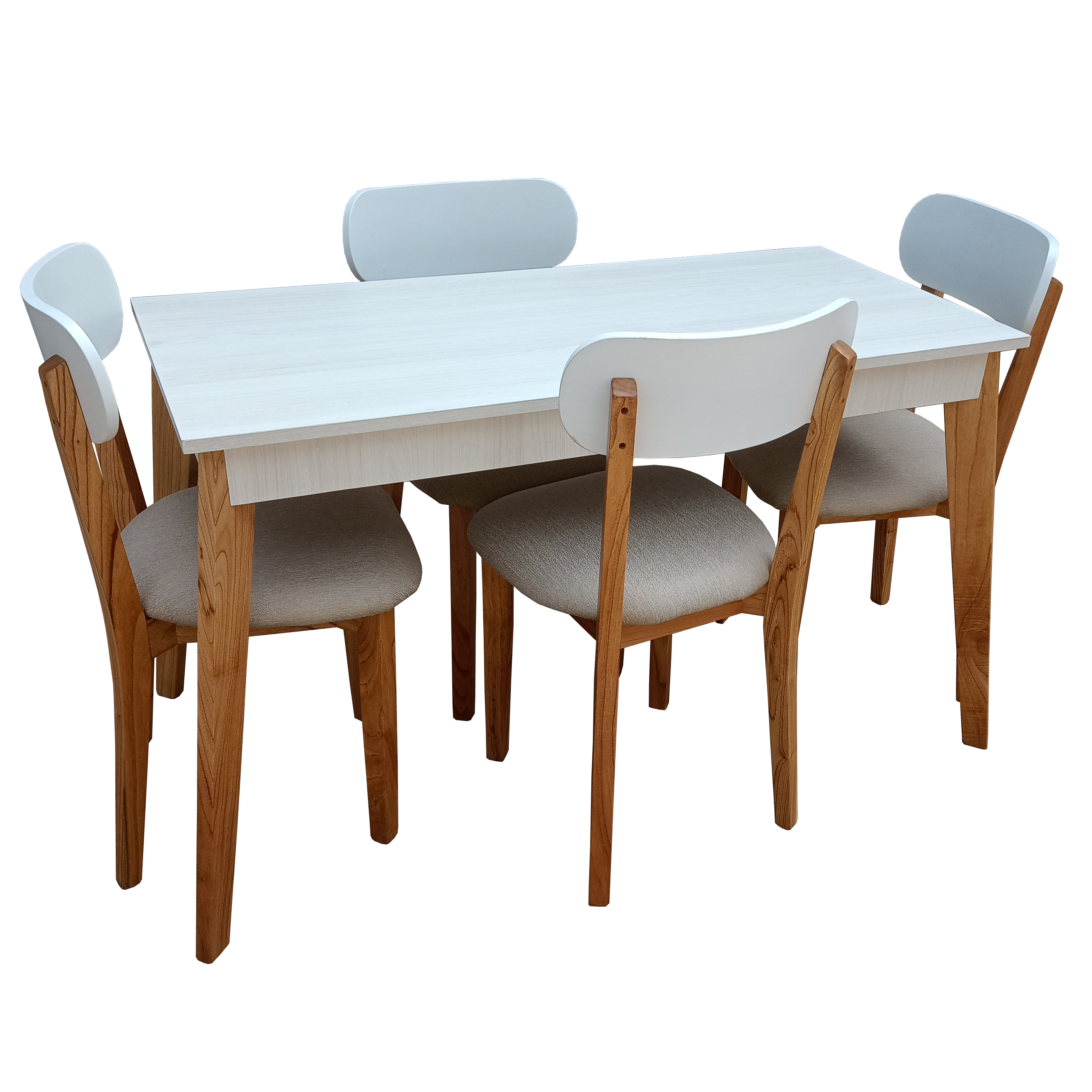JUEGO DE COMEDOR P39L BN