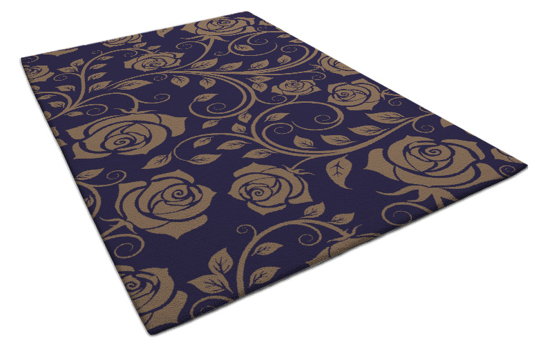 Decorative Floral Rug