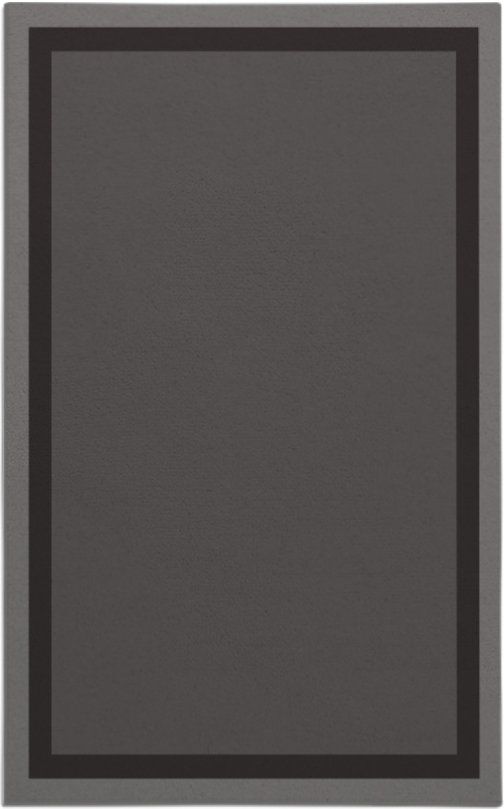 Rectangular Black Rug