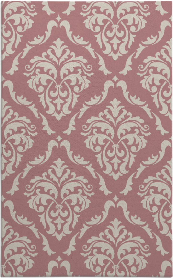 Delicate Damask Rug