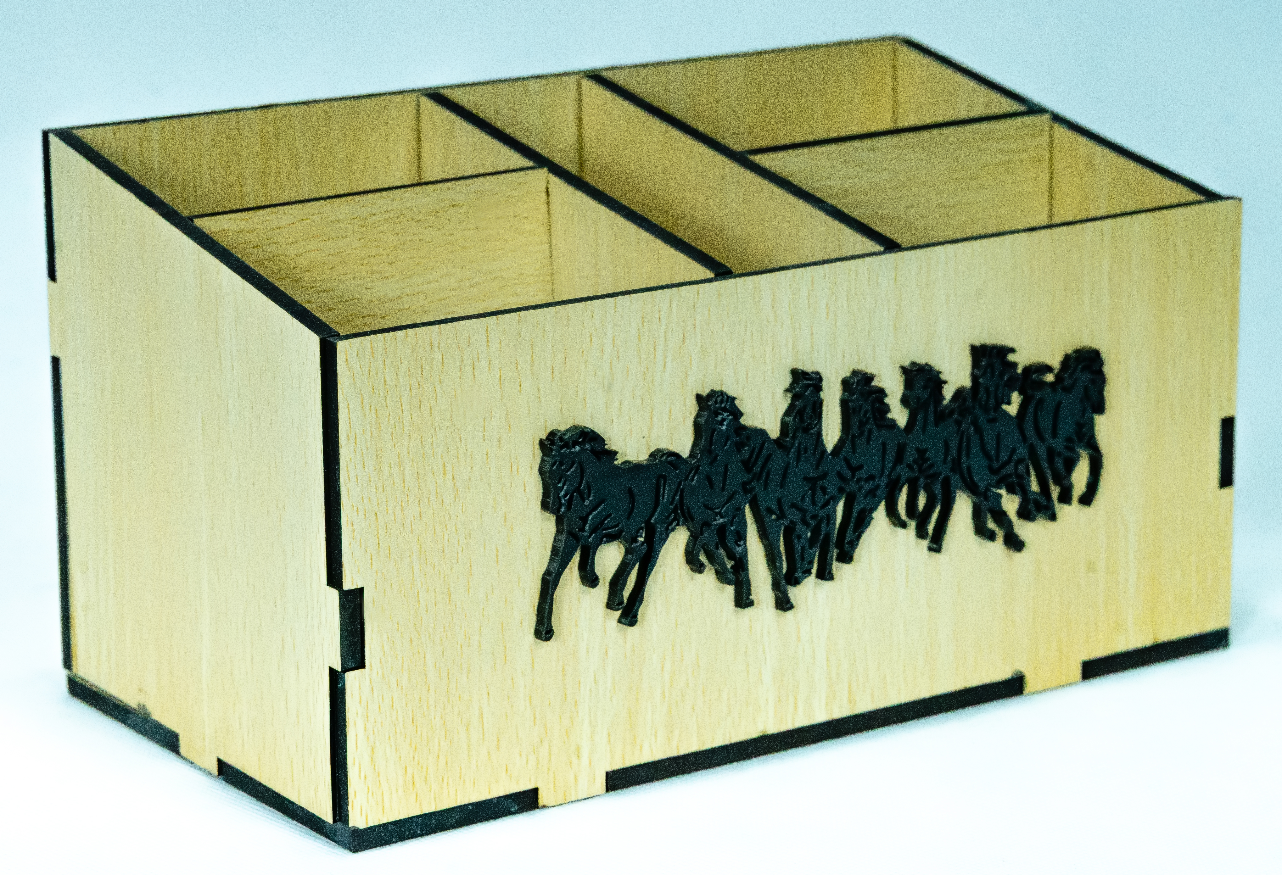 Wooden Organizer Box for pen and Mobile
