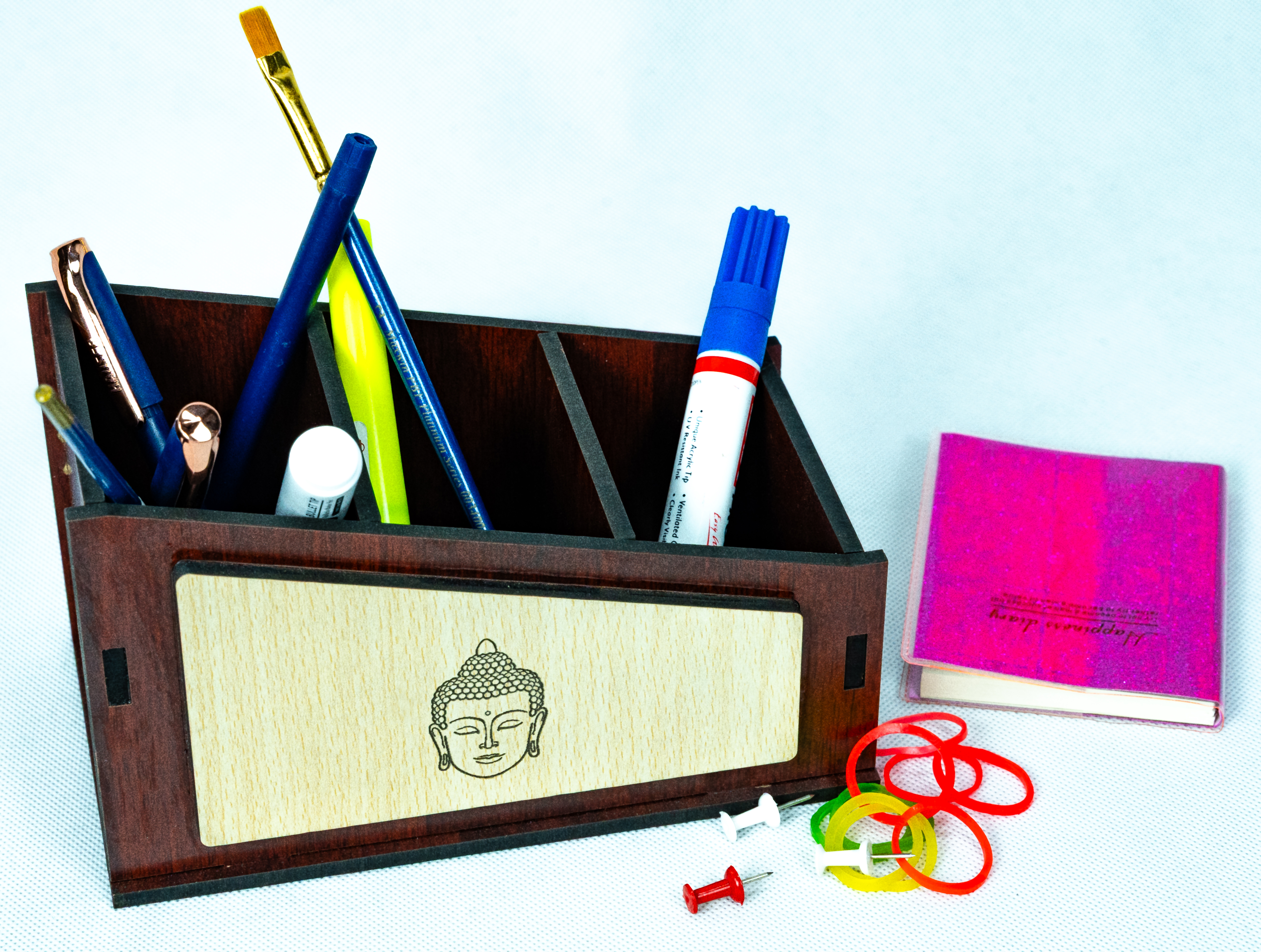 Wooden Desk Organizer