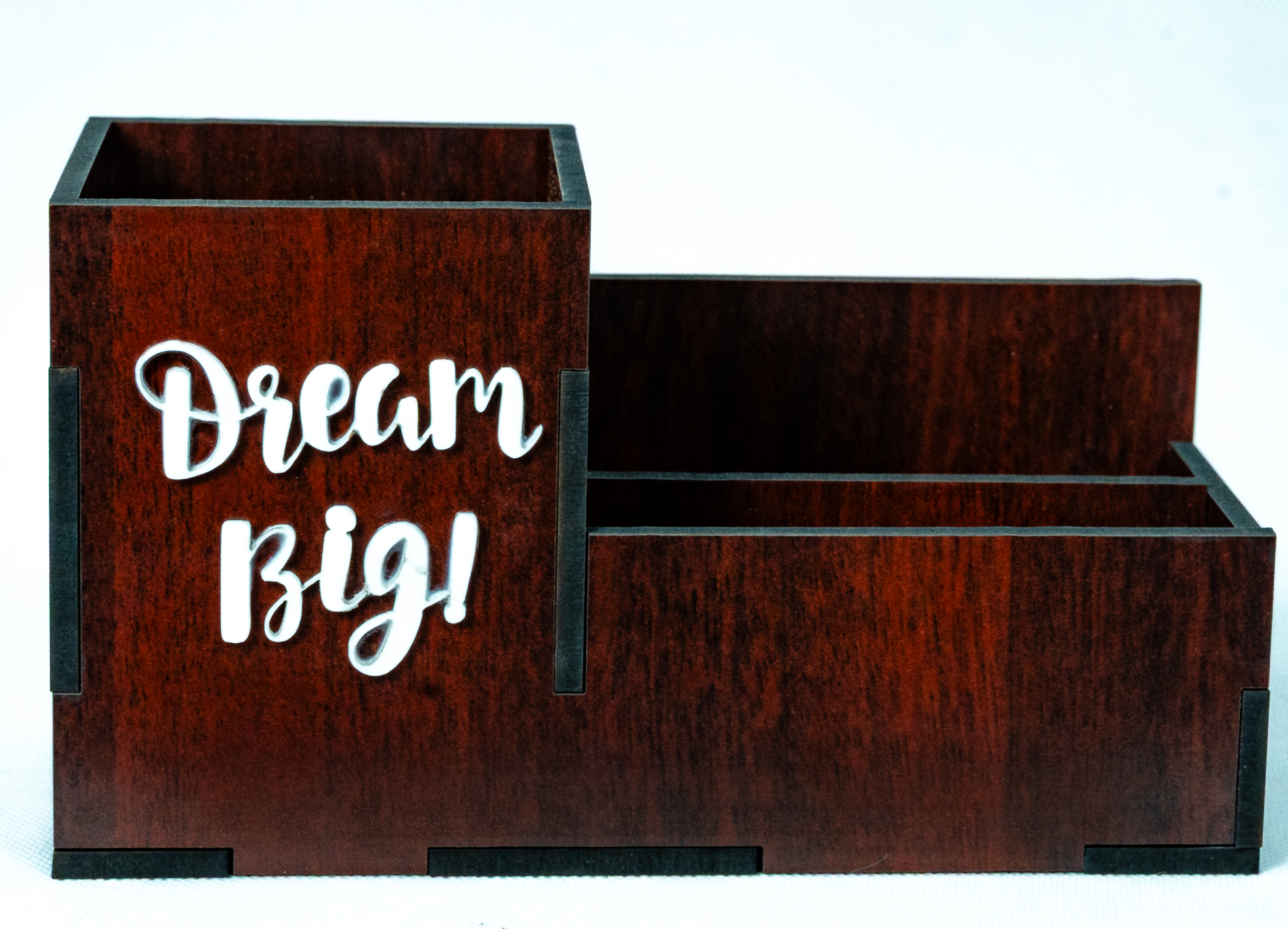 Wooden Desk Organizer - 2