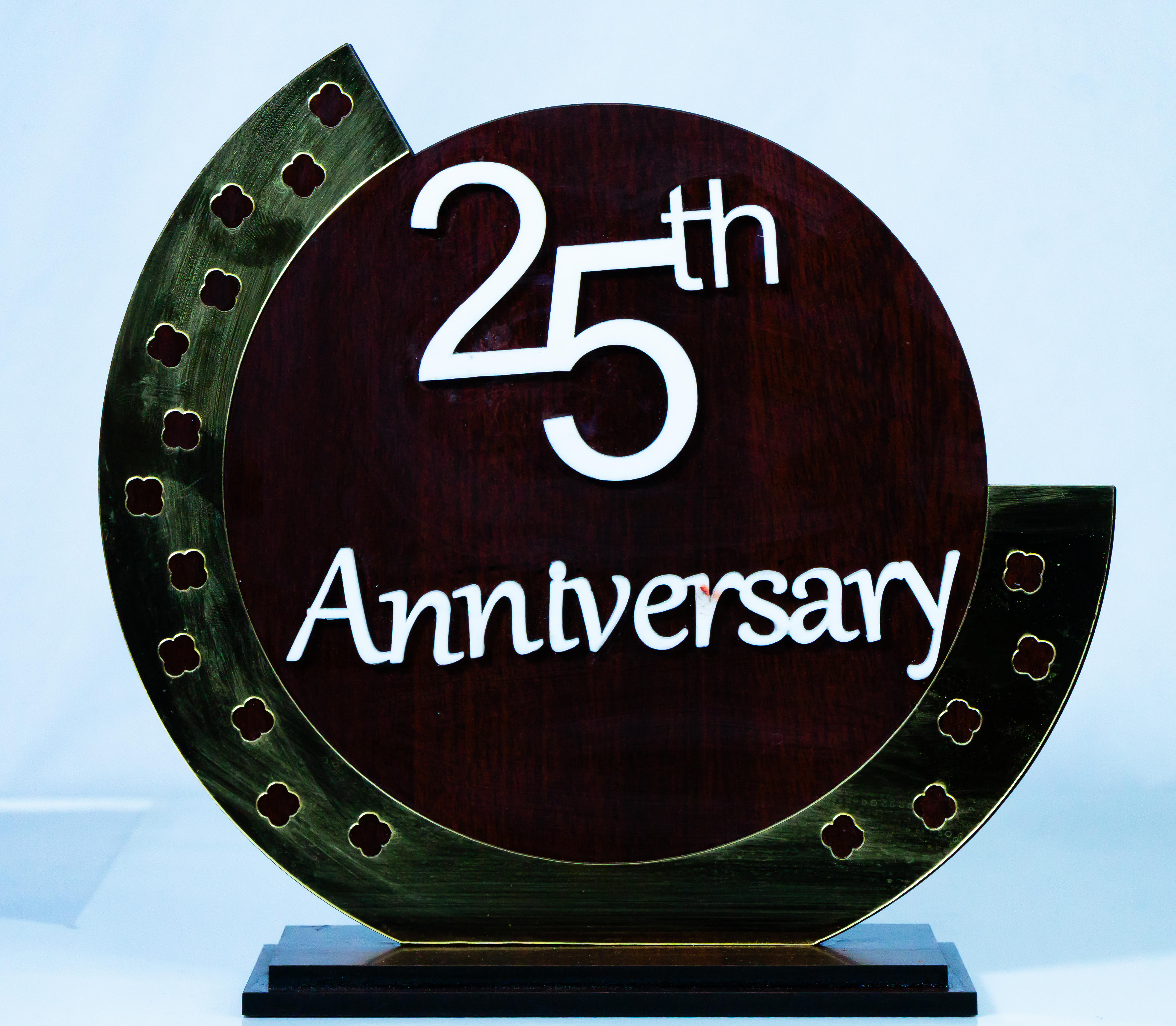 25th Anniversary Plaque