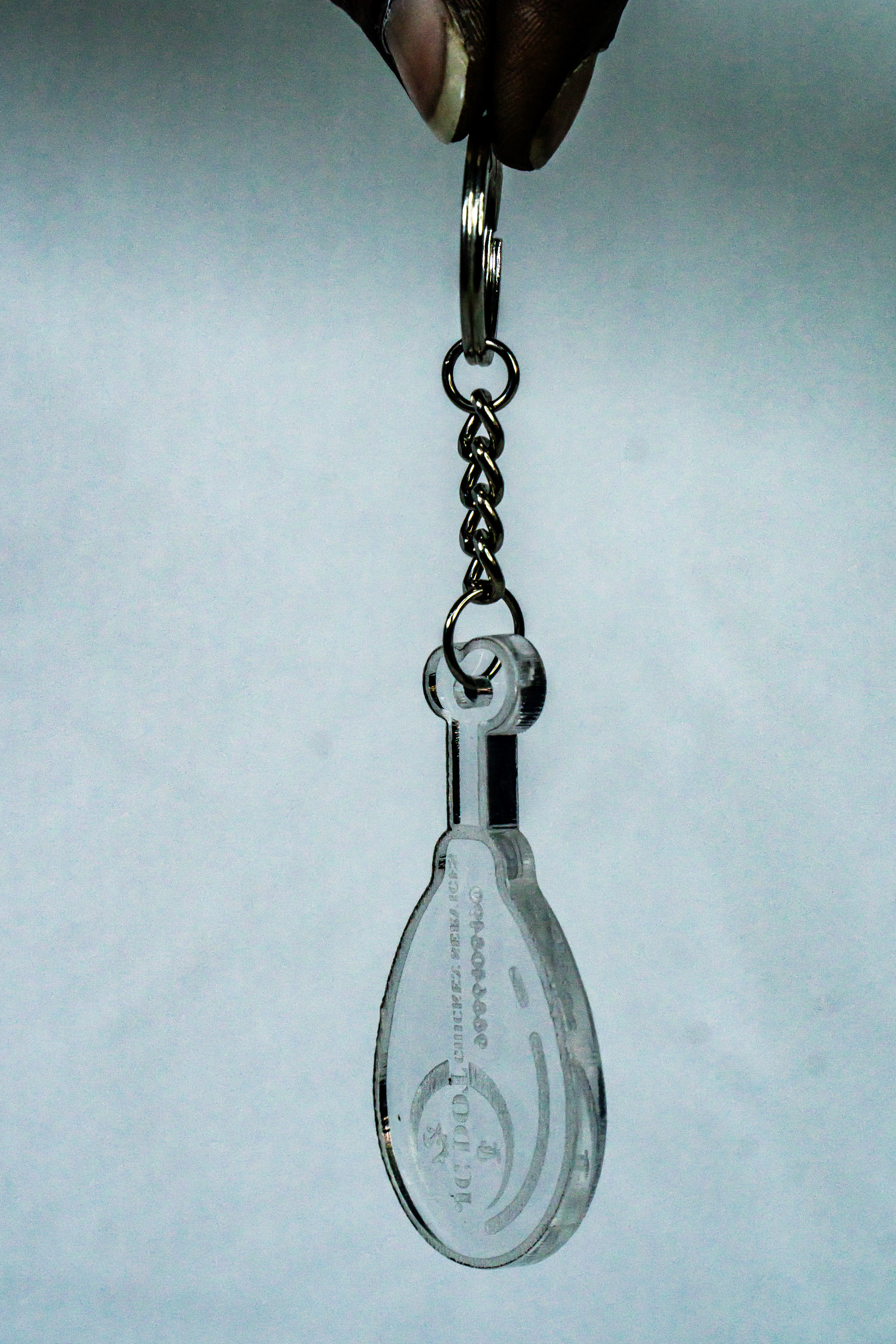 Transparent Acrylic Keychain