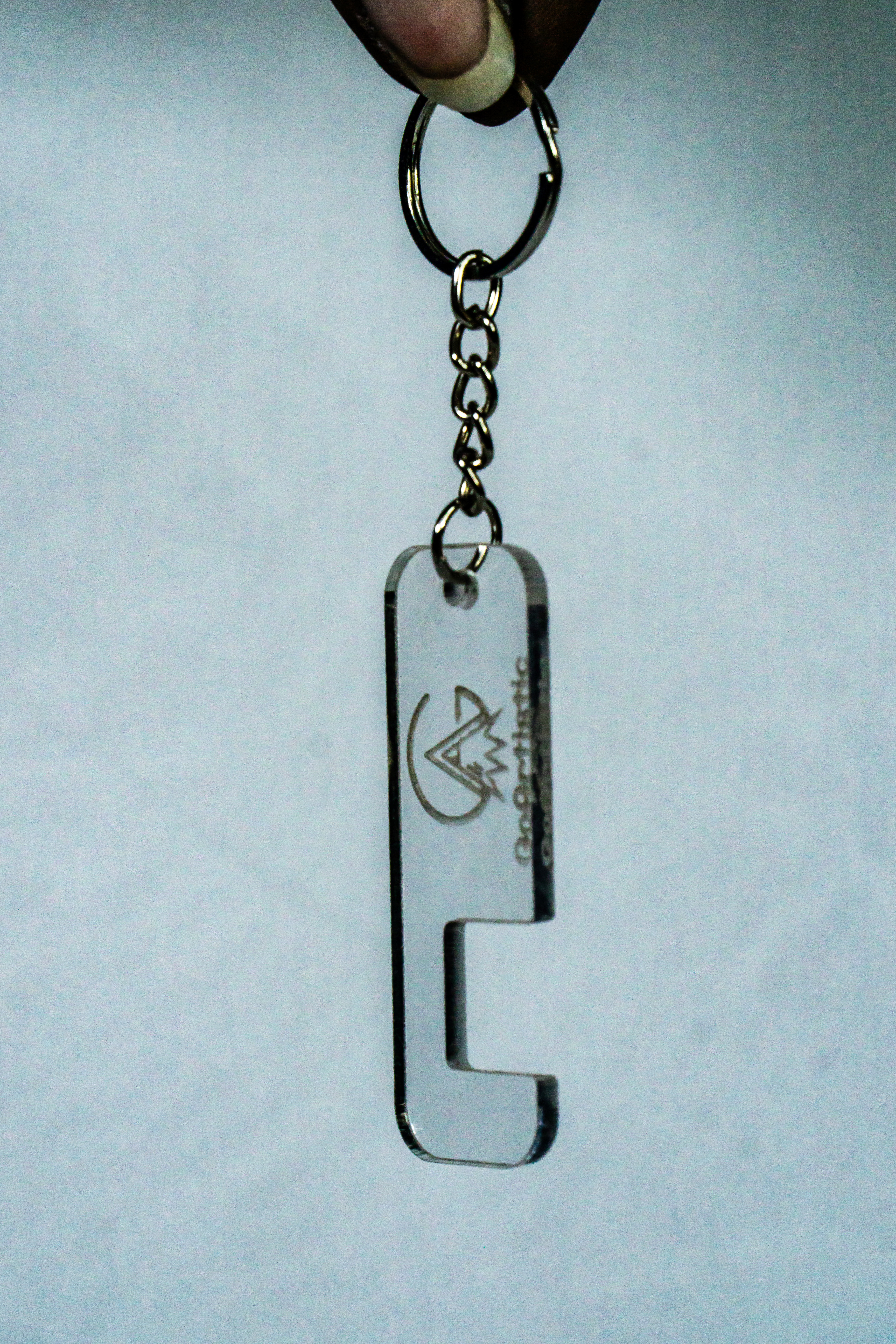 Transparent Acrylic Keychain