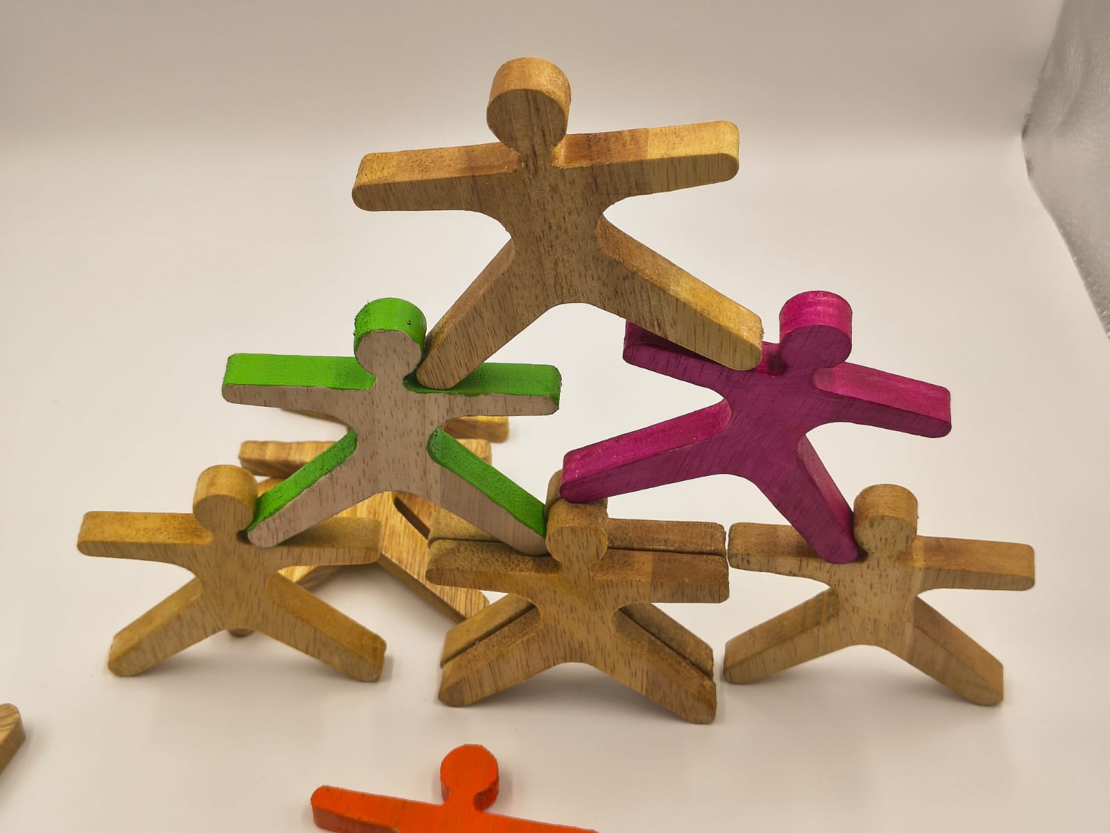 Wooden Stacking Figures