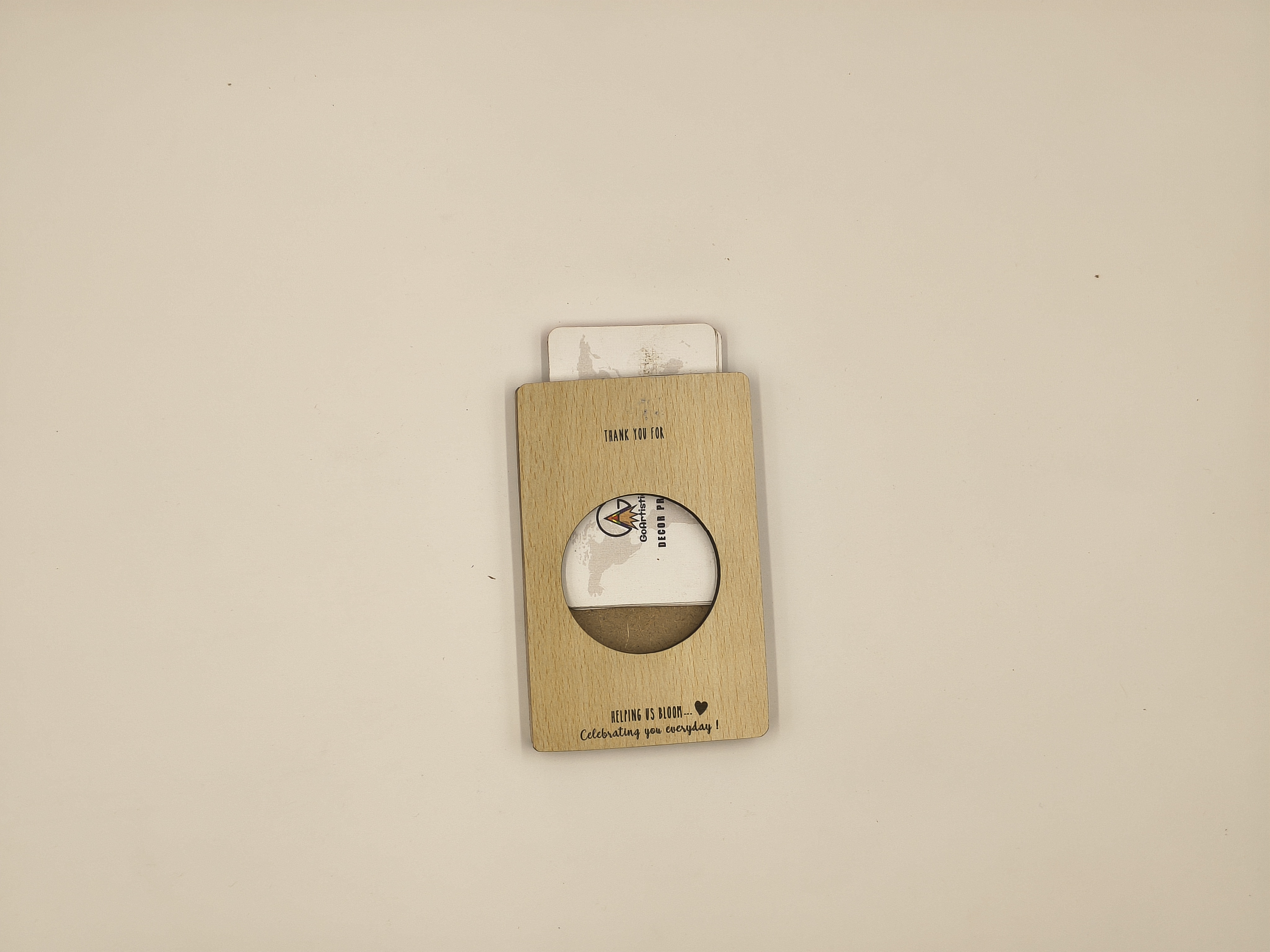 Wooden 4 inch Photo Frame