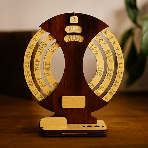 Handcrafted Perpetual Calendar