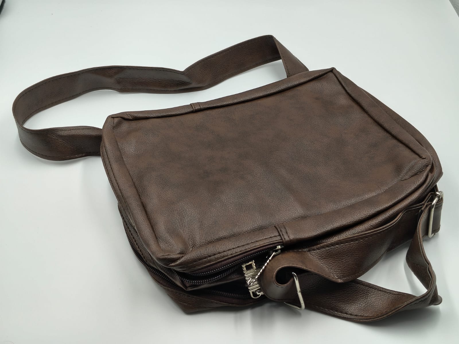 Brown Leather Shoulder Bag