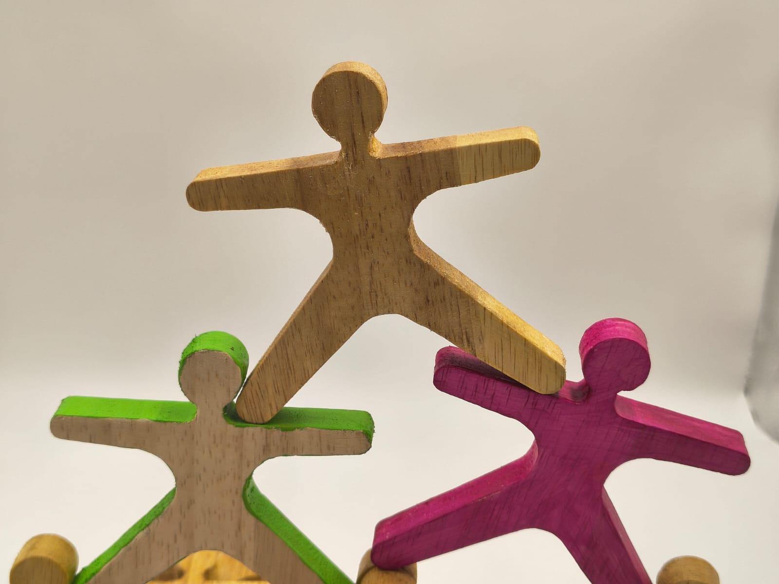 Wooden Stacking Figures