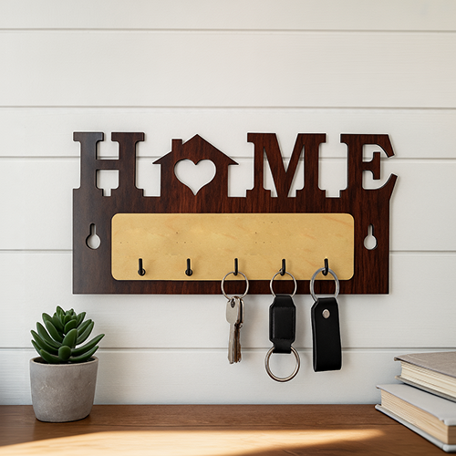 Wall-mounted key holder