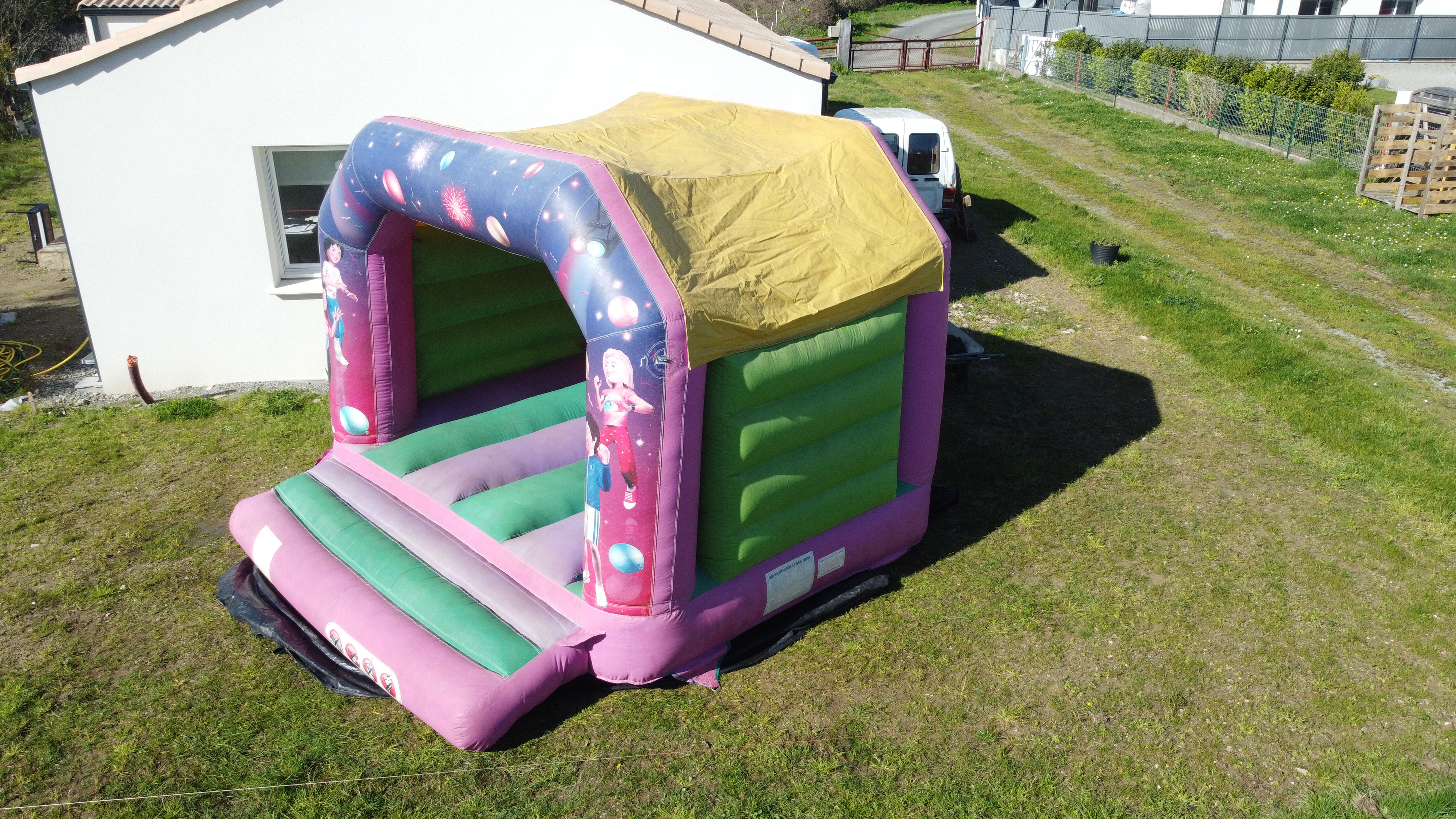 Structure gonflable pour enfants