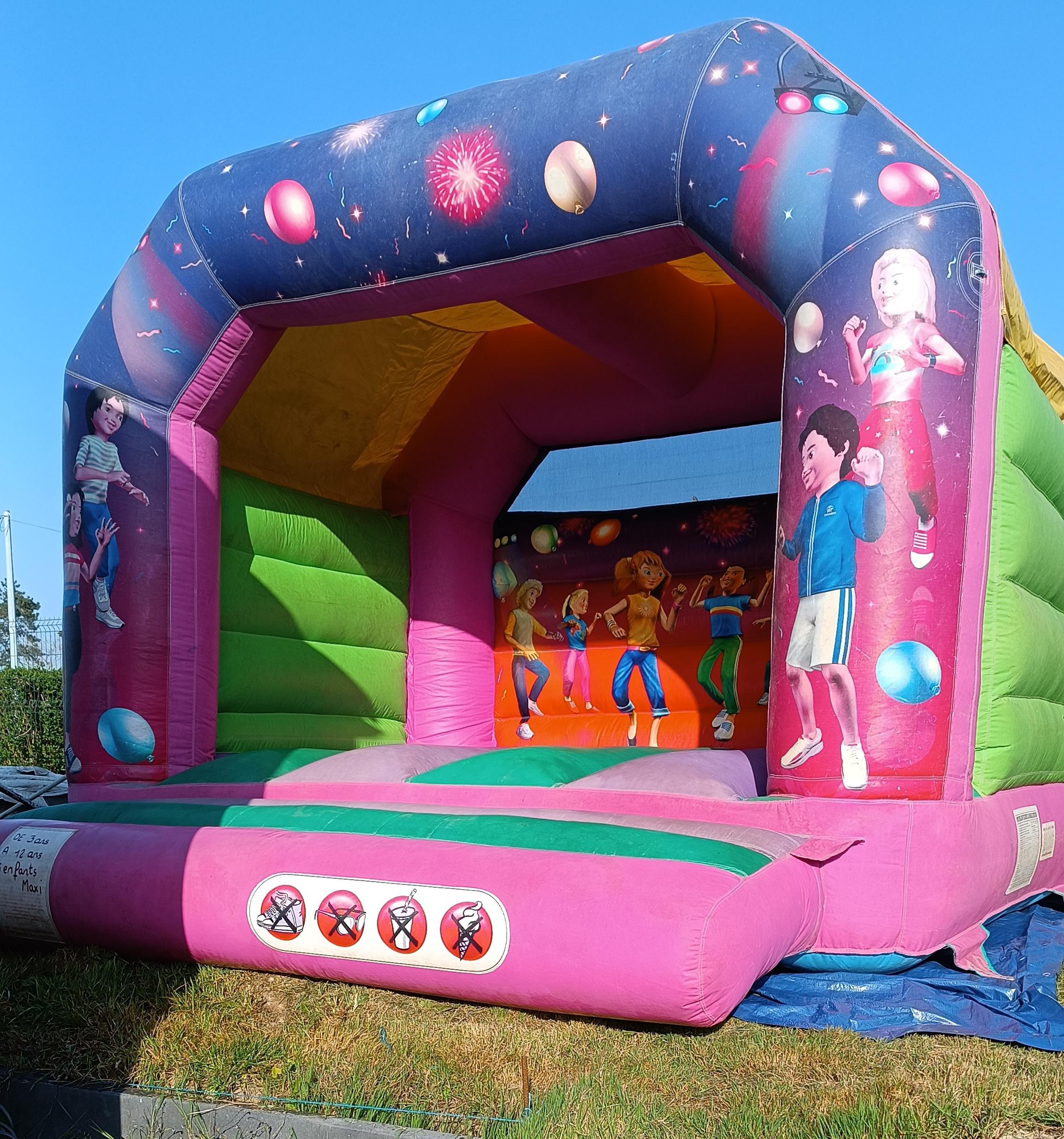 Structure gonflable pour enfants