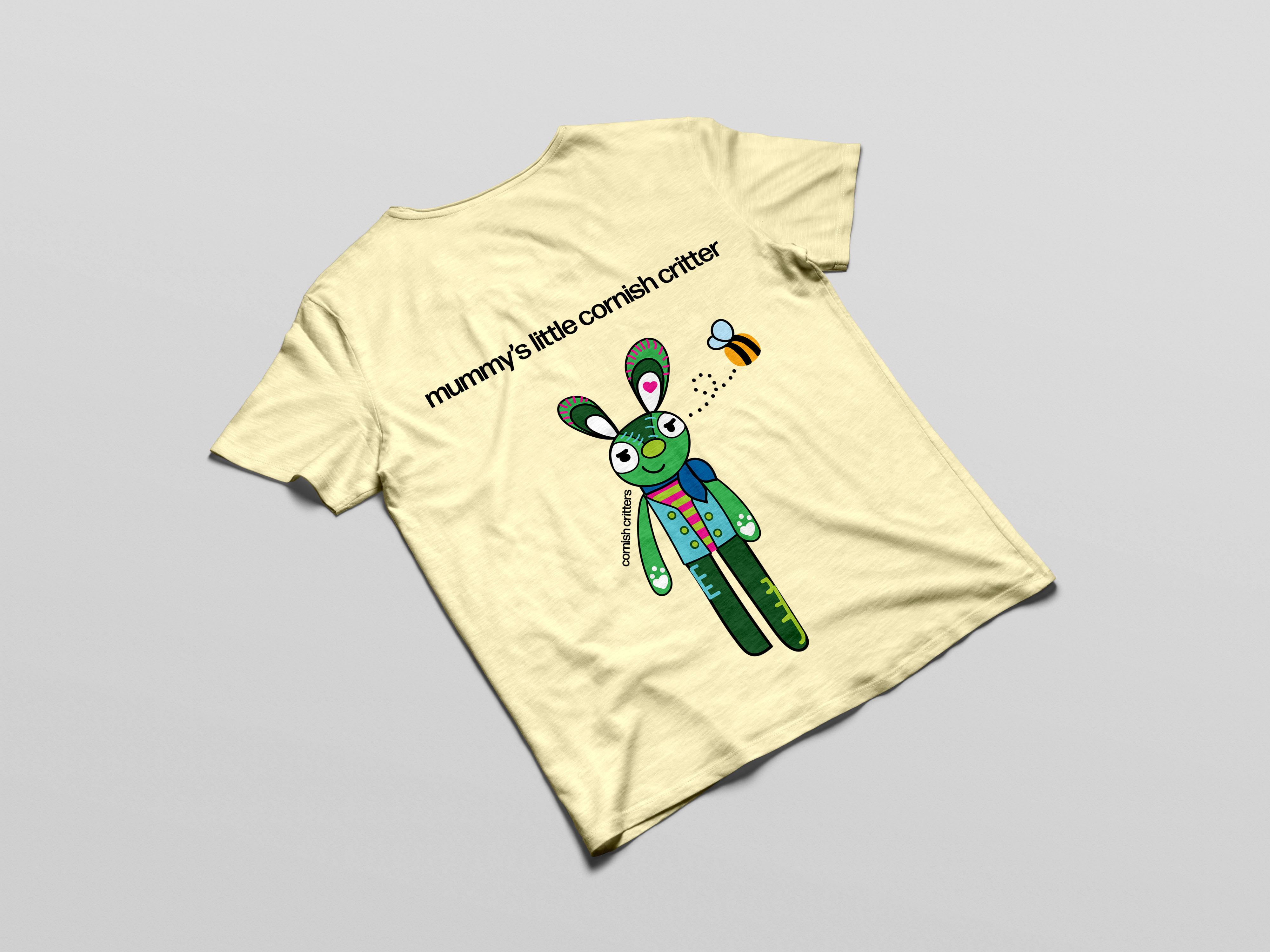 Hare and Bee children's t-shirt