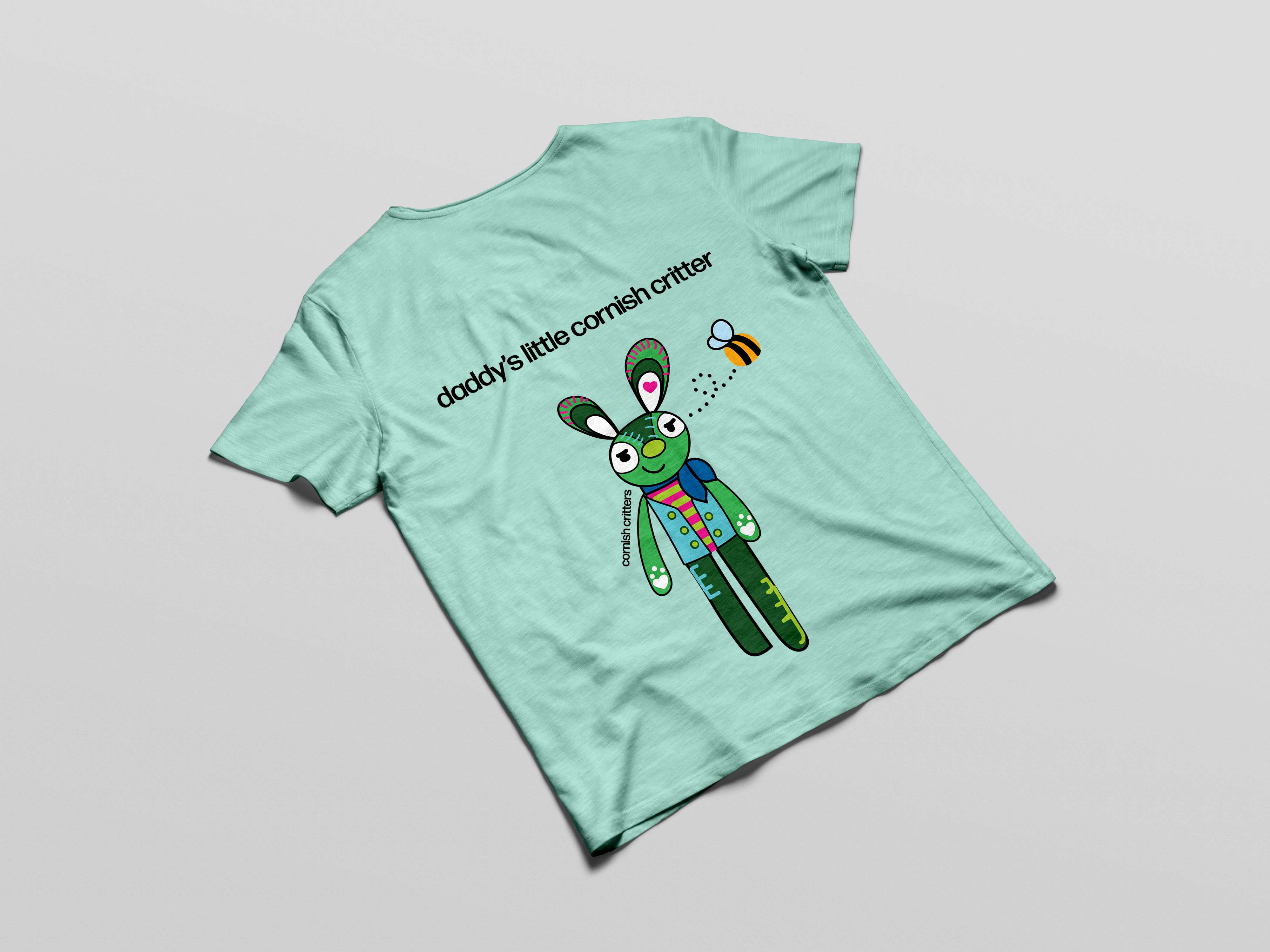 Hare and Bee children's t-shirt