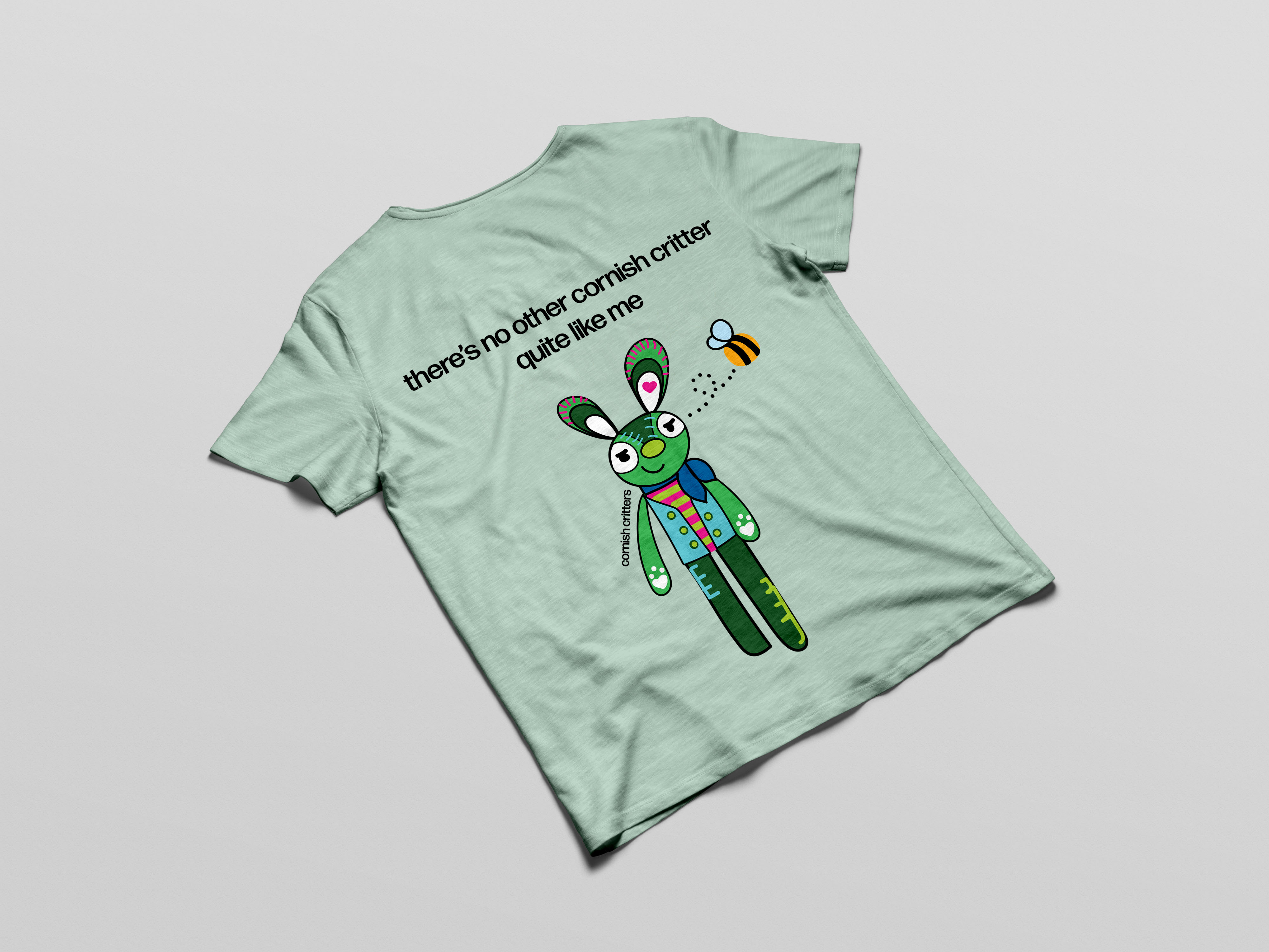 Hare and Bee children's t-shirt