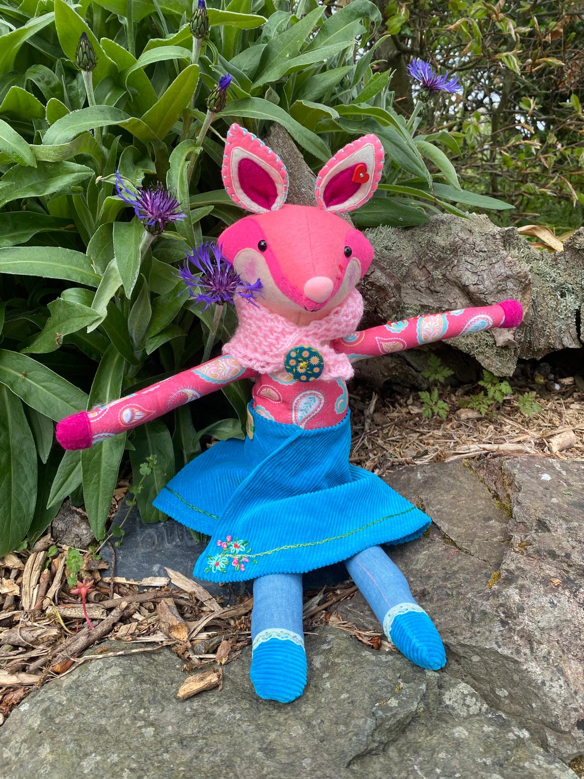 Periwinkle Fox