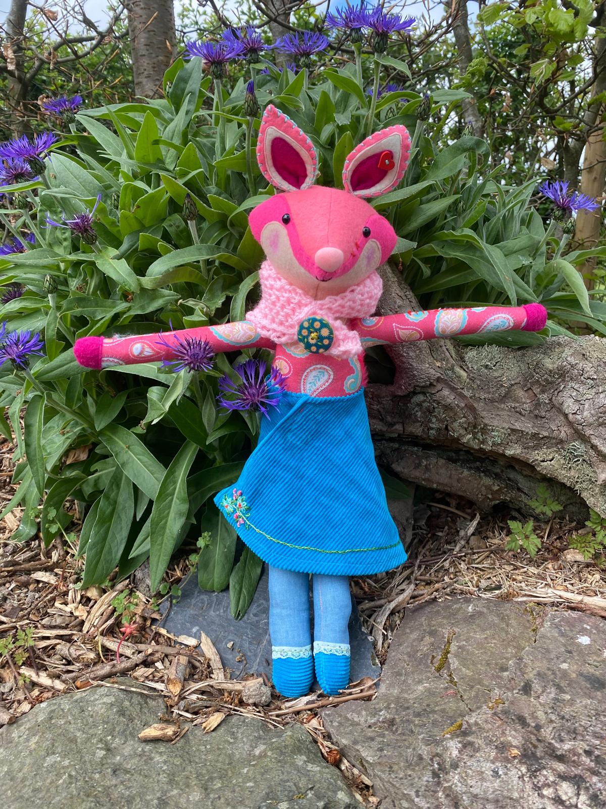 Periwinkle Fox